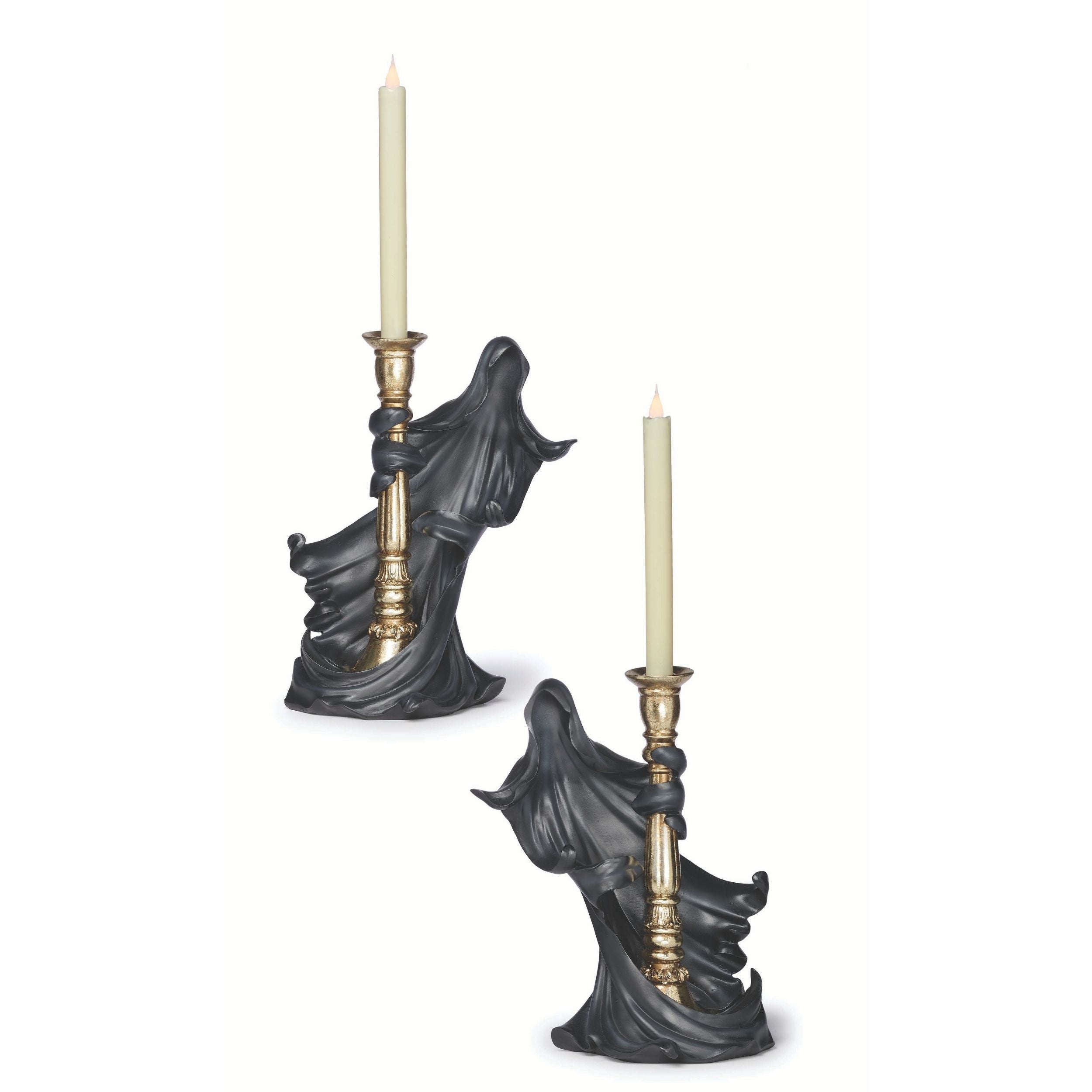 Pair of decorative candle holders