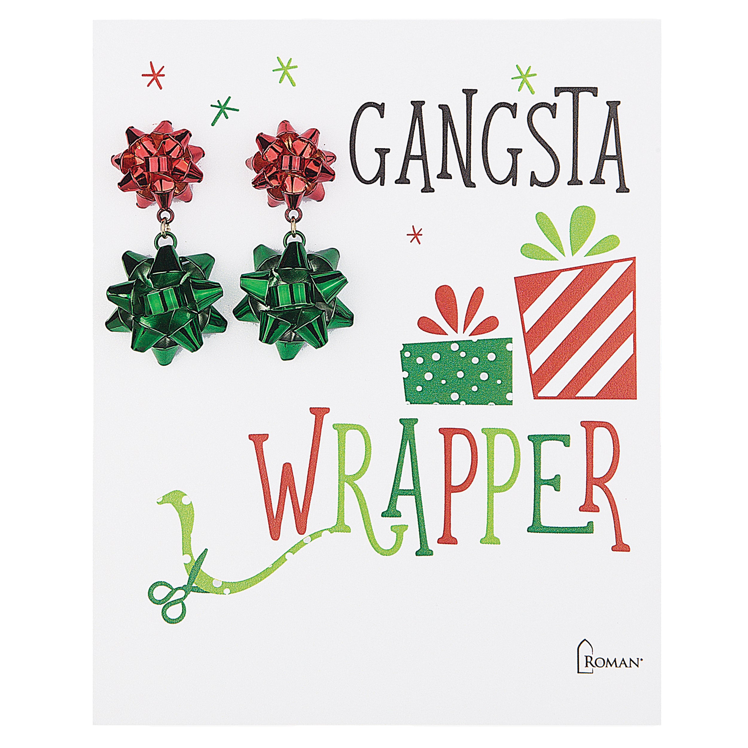 Christmas Bow Earrings