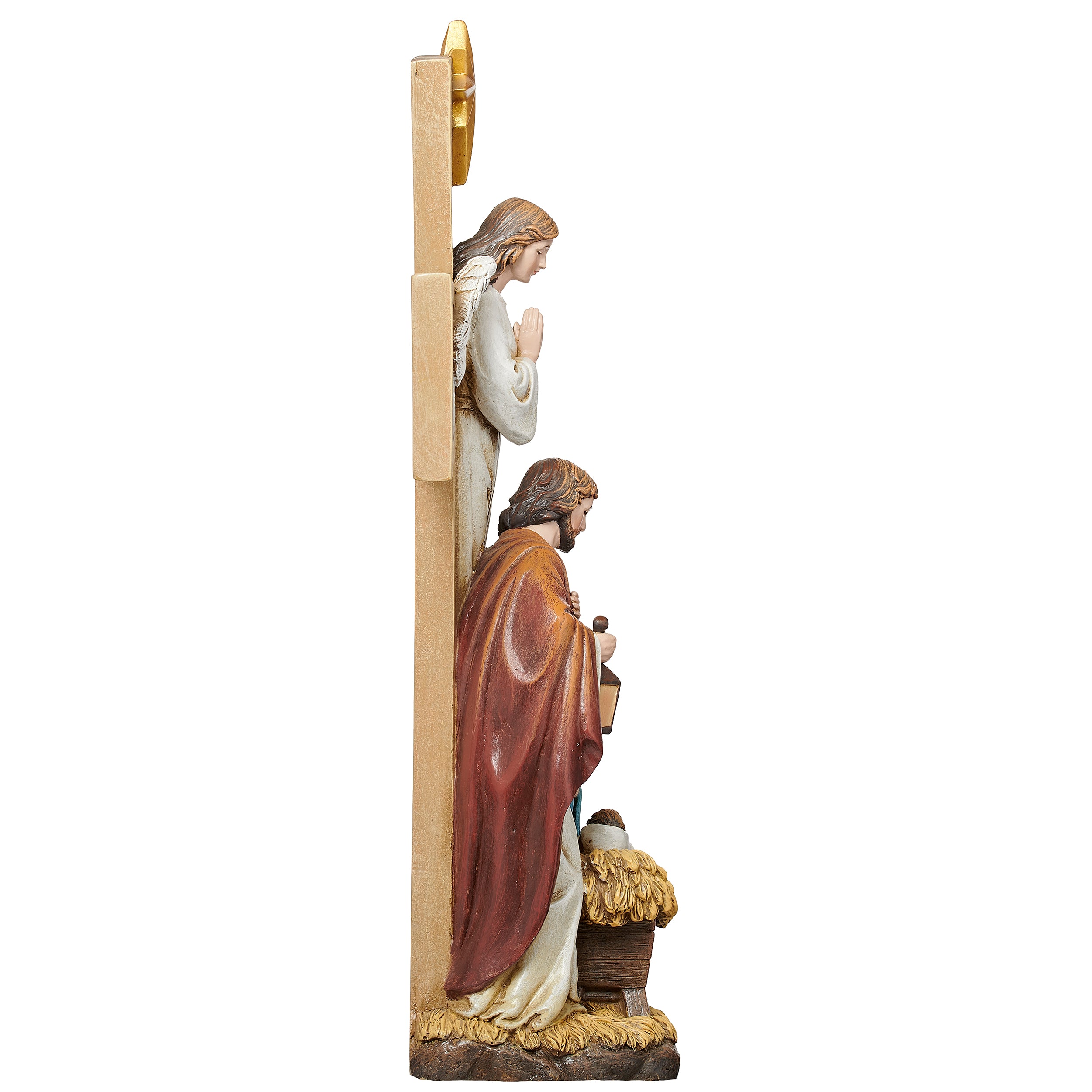 Holy Family by Cross Nativity Figure