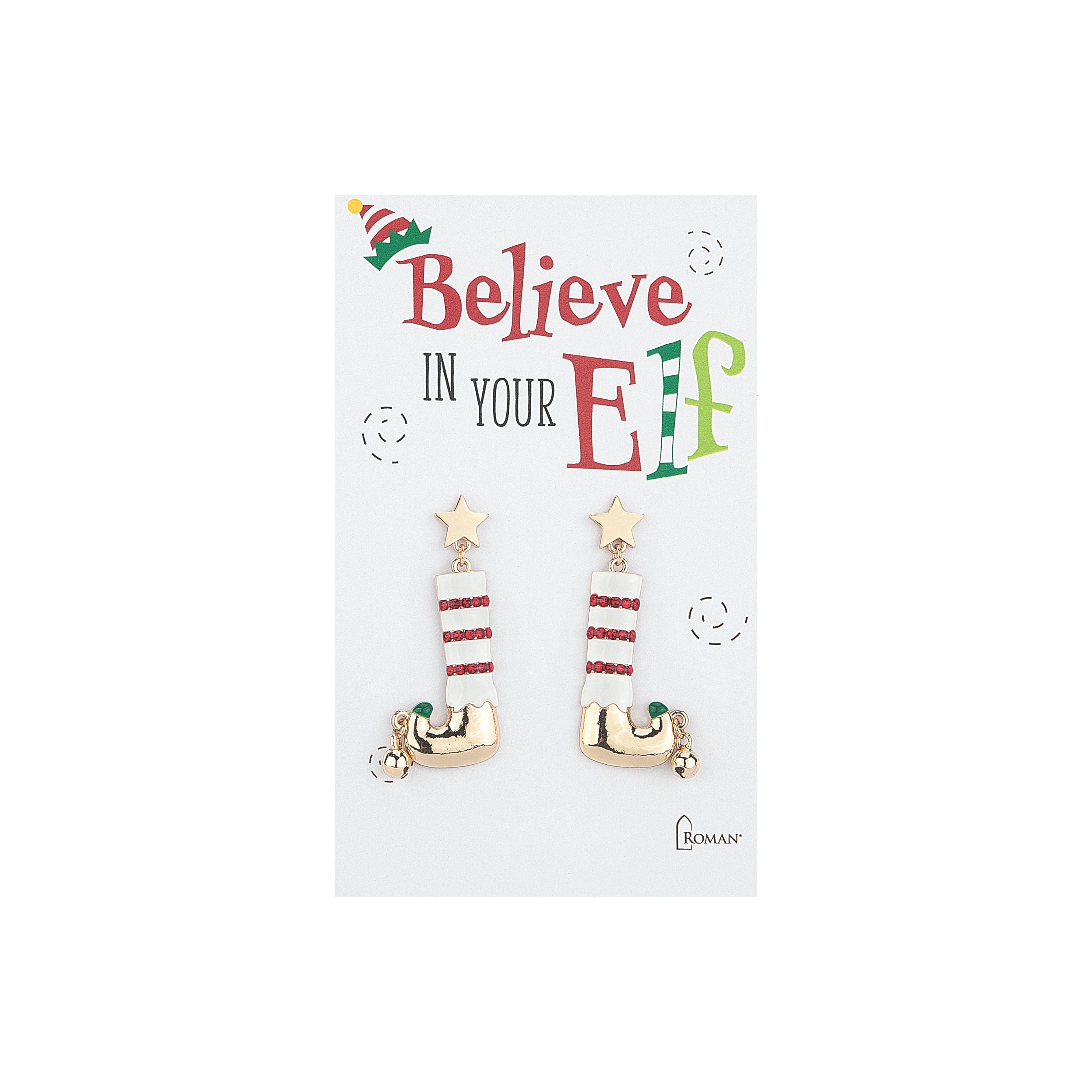 Believe In Your Elf Earrings