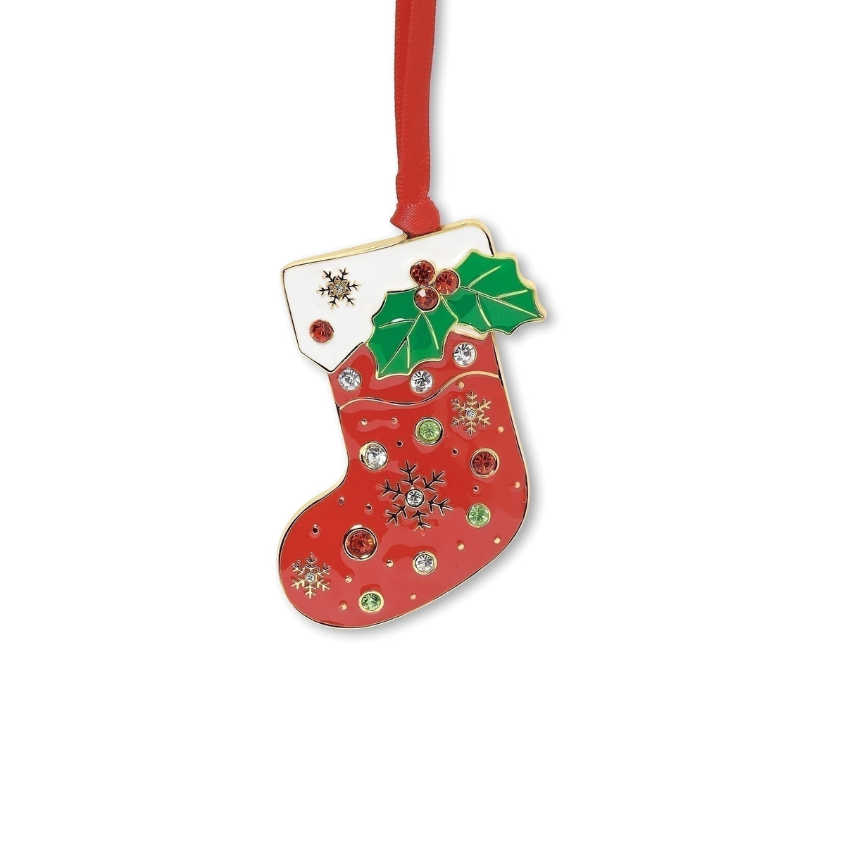 Caroline Collection Stocking Christmas ornament