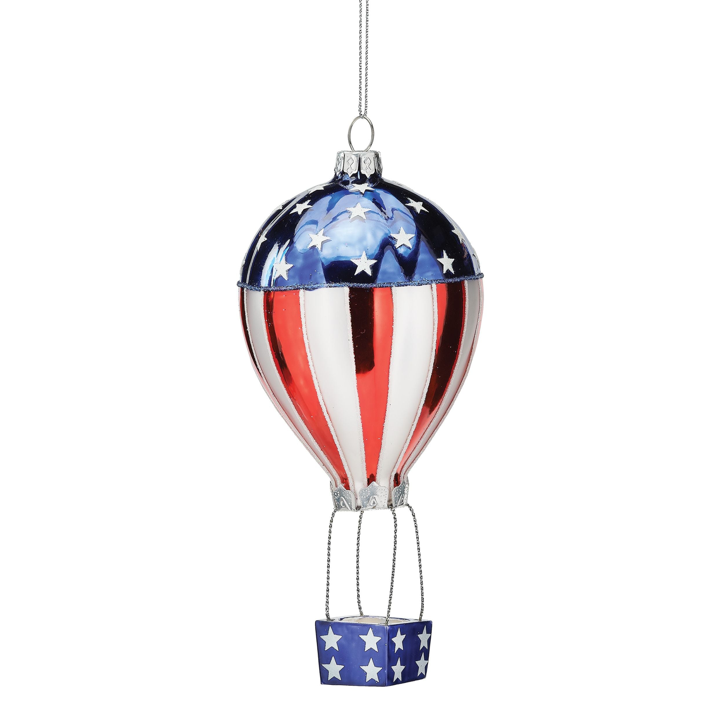 Patriotic Hot Air Balloon Ornament