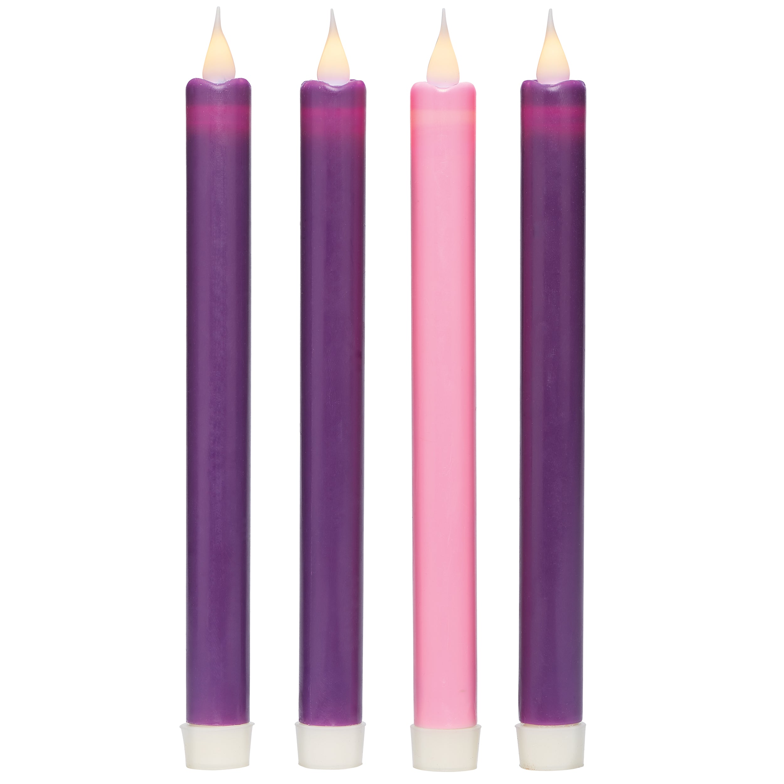 Flameless Advent Flicker Flame Candles