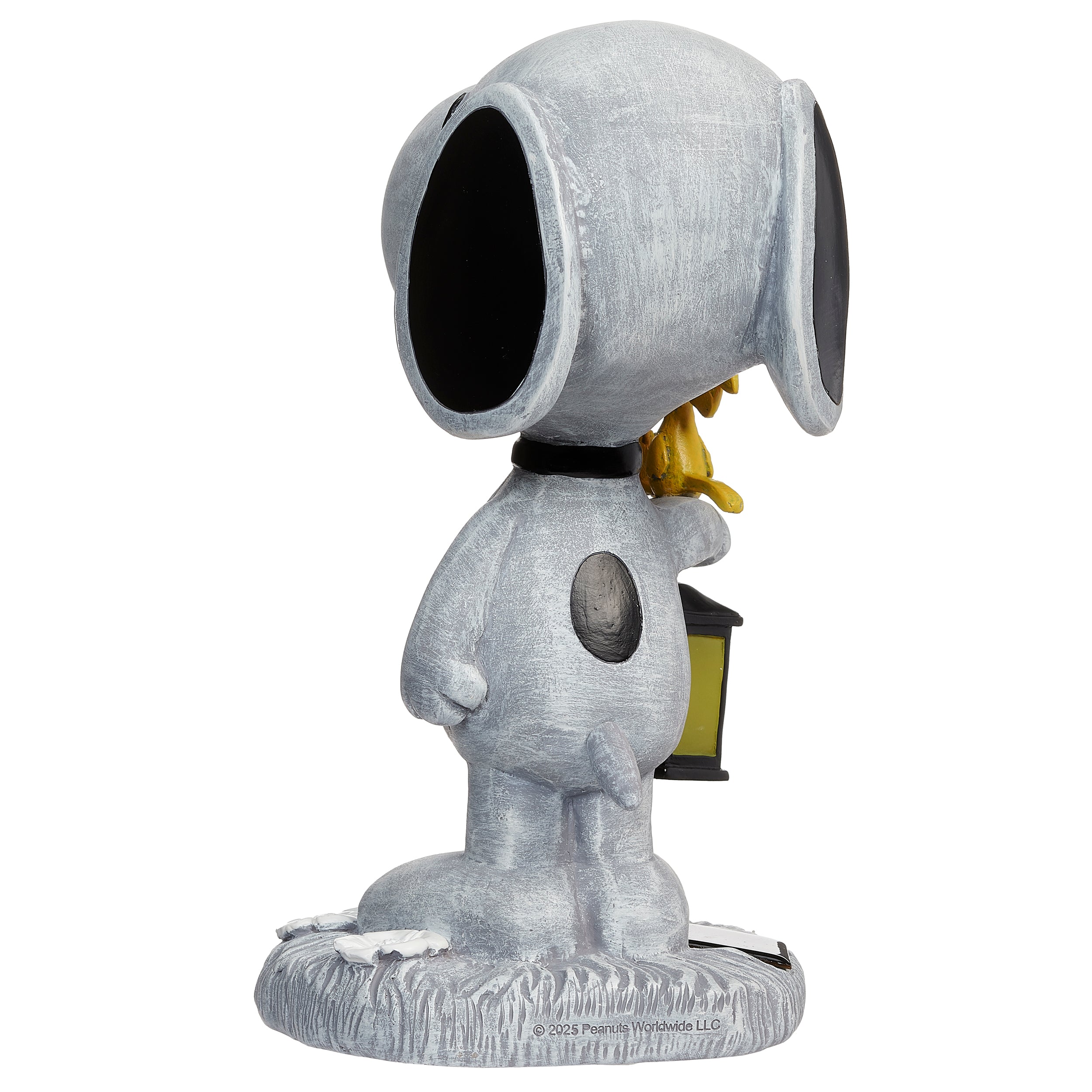 Peanuts Solar Snoopy & Woodstock Garden Statue