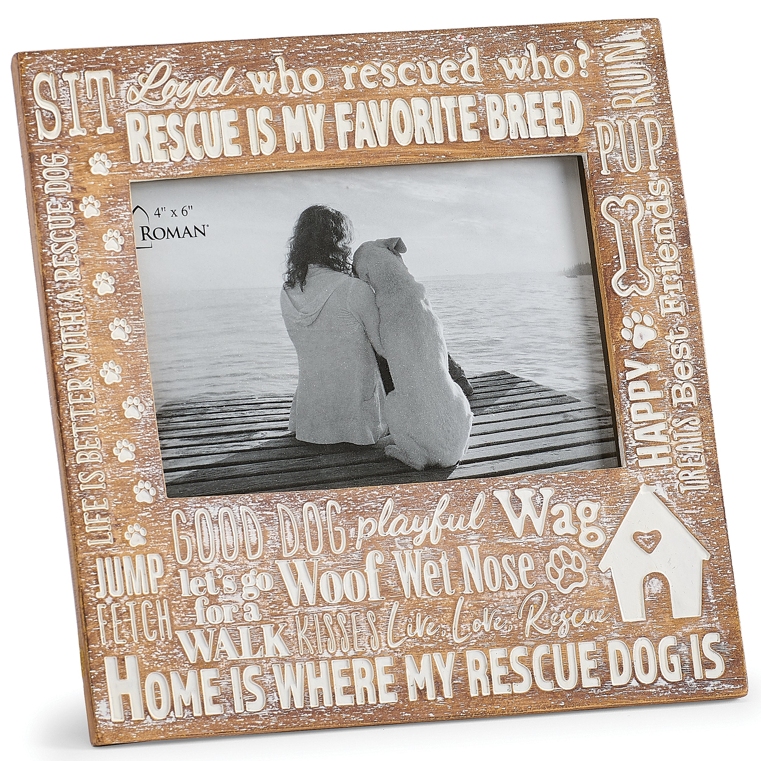 "Rescue Is My Favorite Breed" Frame