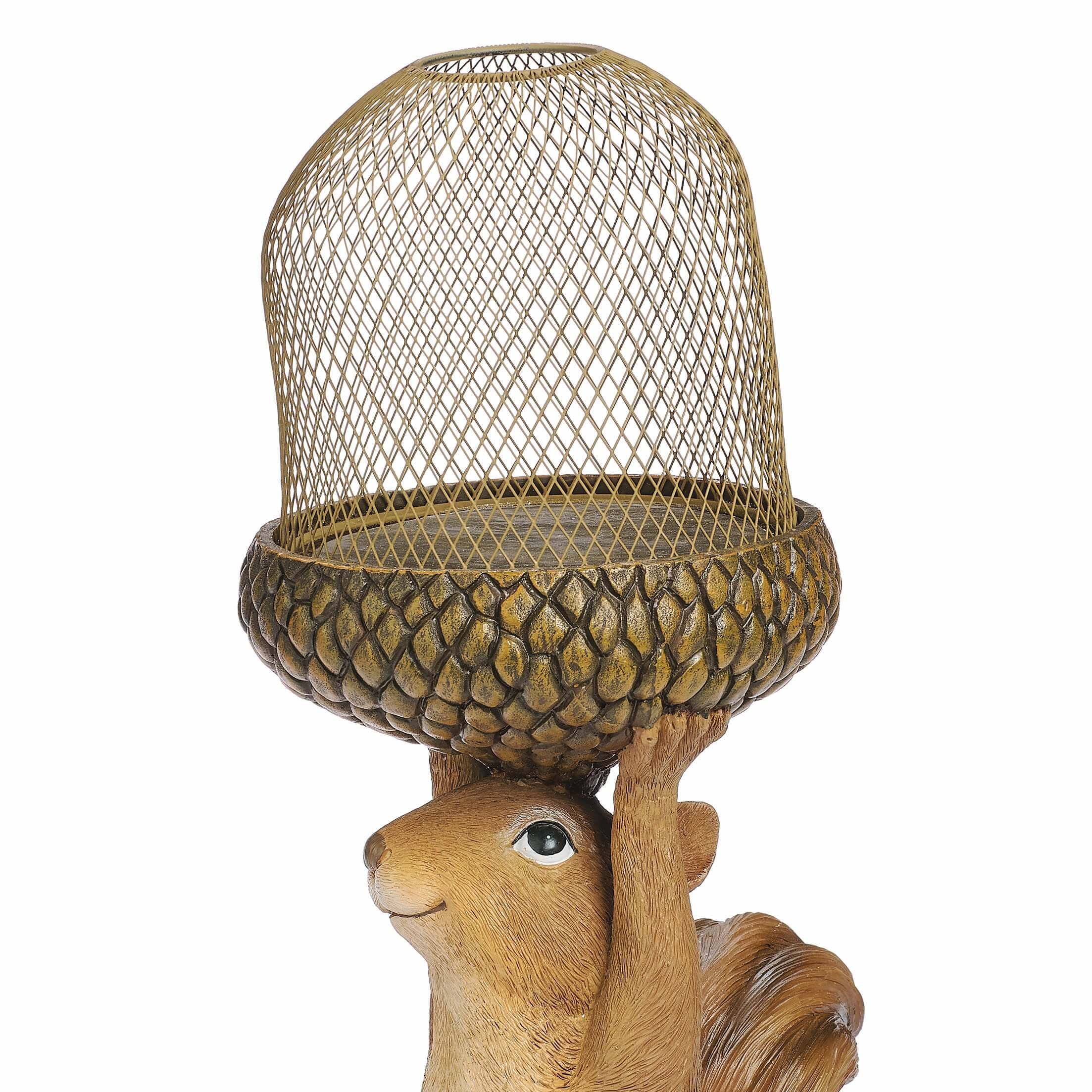 Squirrel Garden Birdfeeder