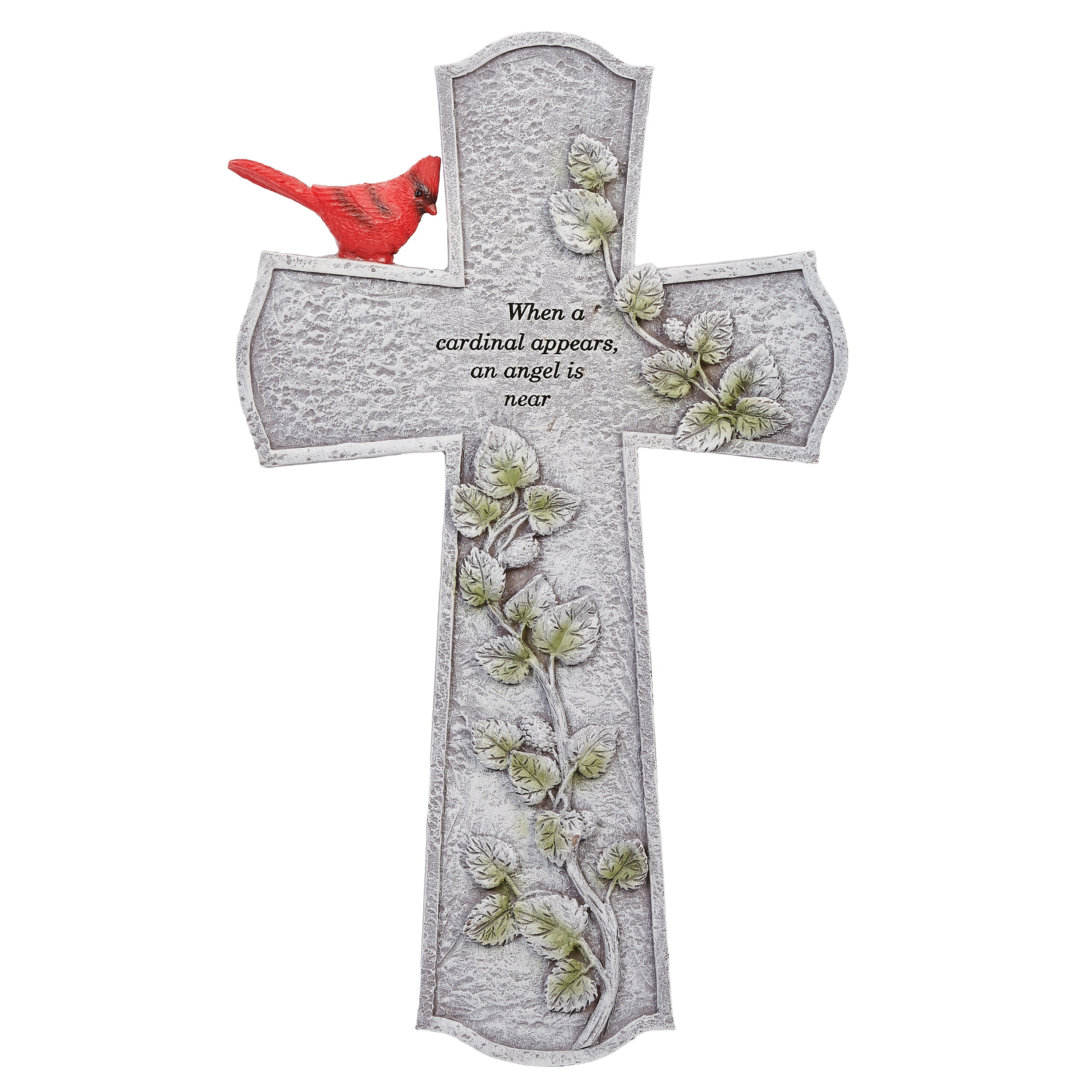 When a Cardinal Appears Memorial Wall Cross