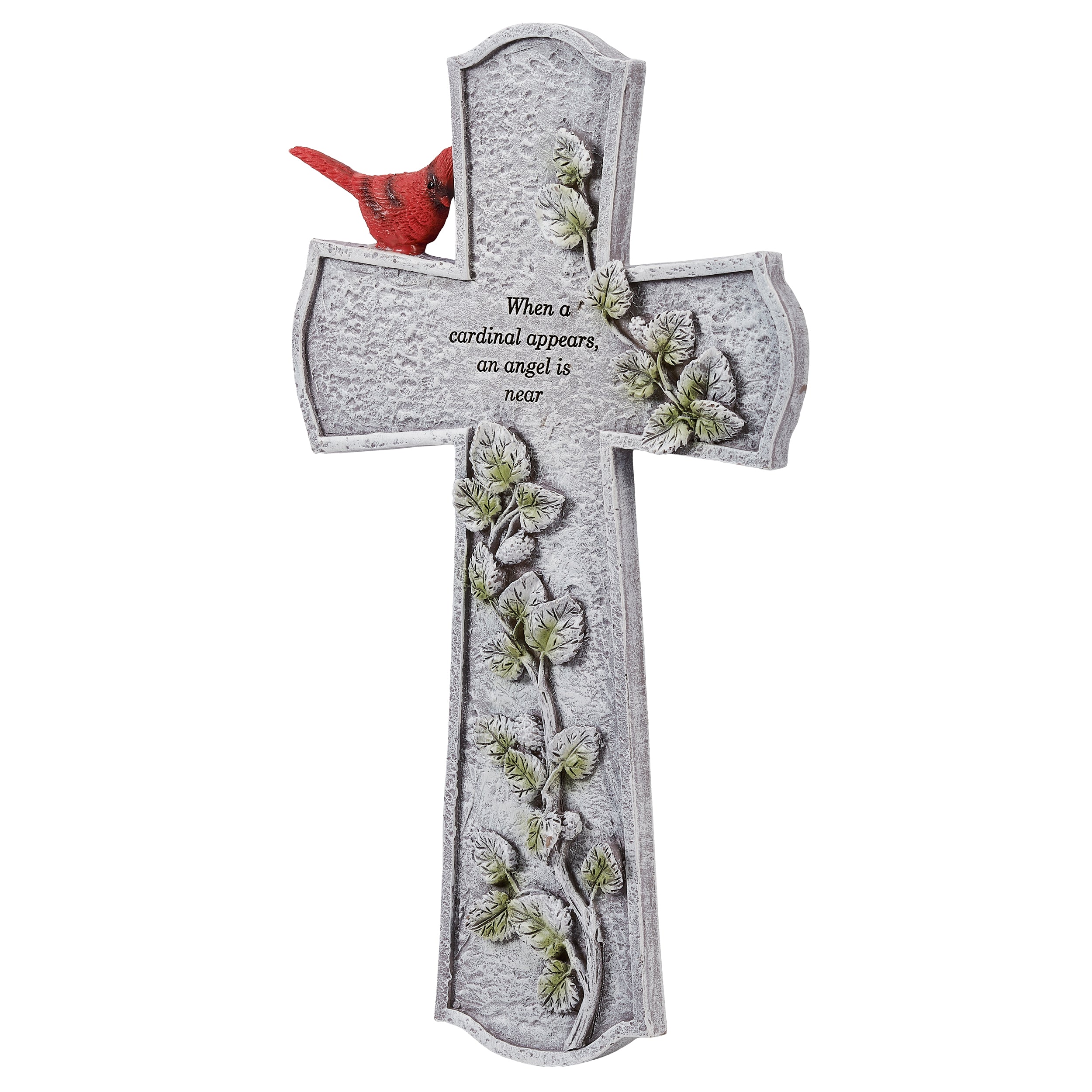When a Cardinal Appears Memorial Wall Cross