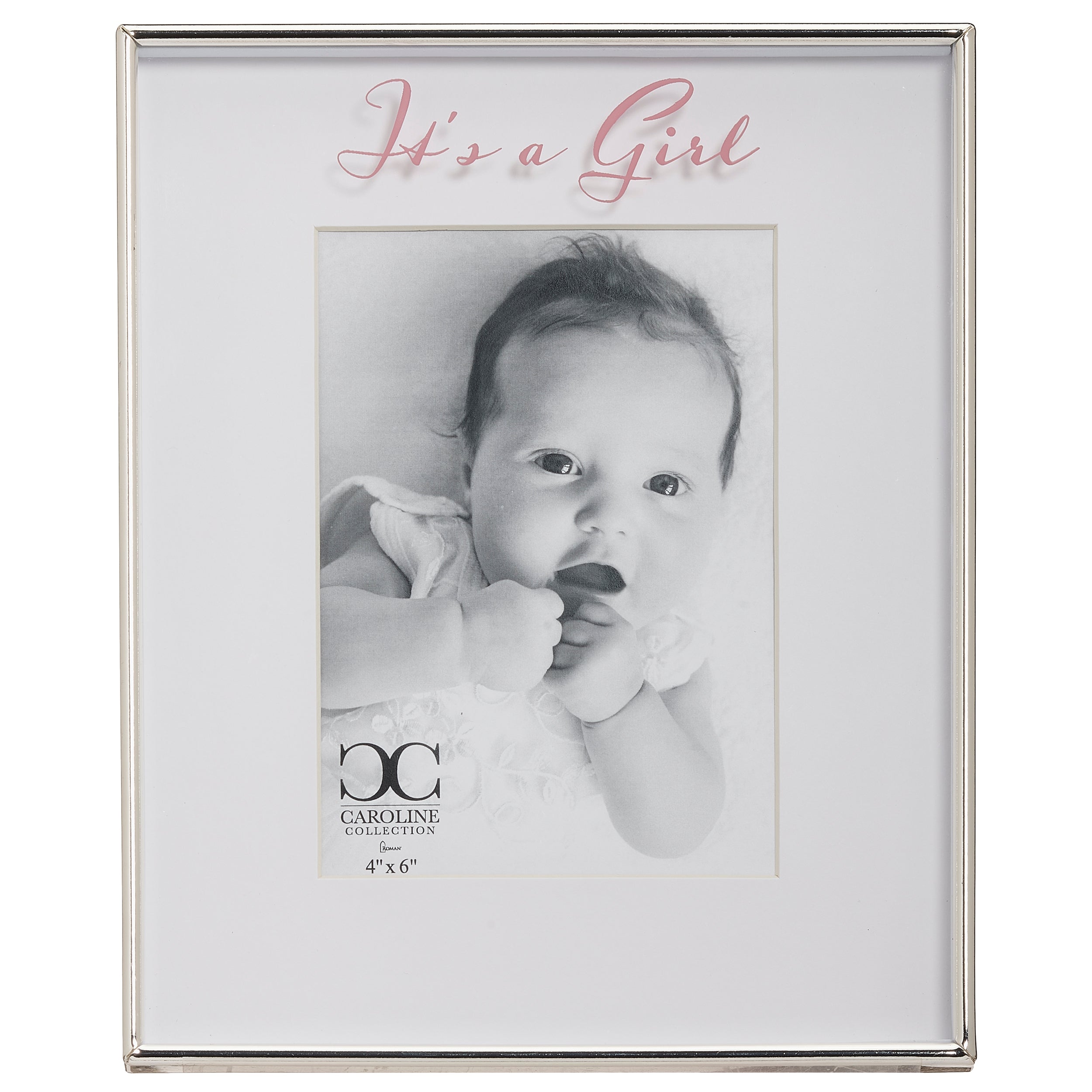 Caroline Collection "It's a Girl" Baby Photo Frame