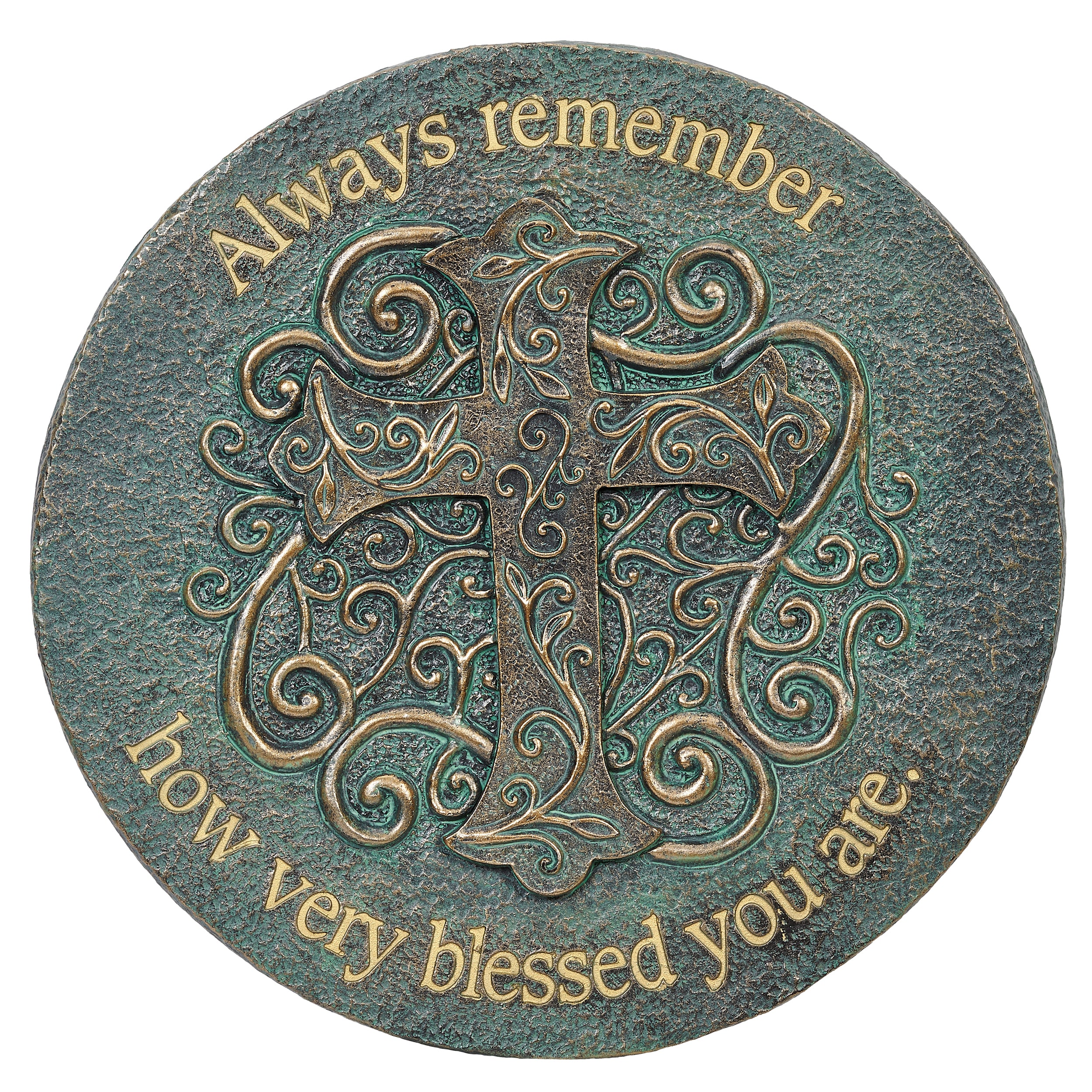 Blessed Cross Garden Stepping Stone