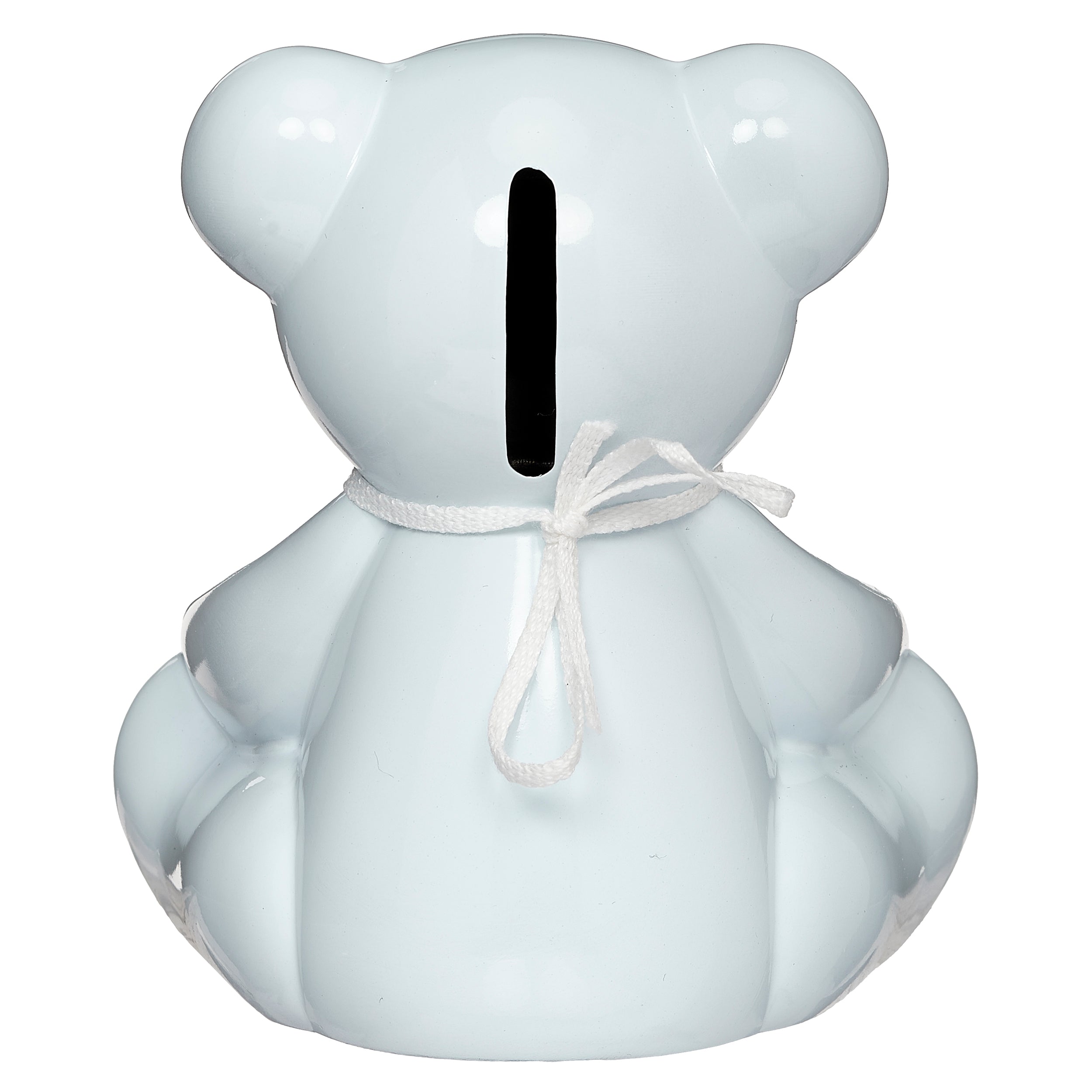 Caroline Collection Teddy Bear Bank with Cross Necklace