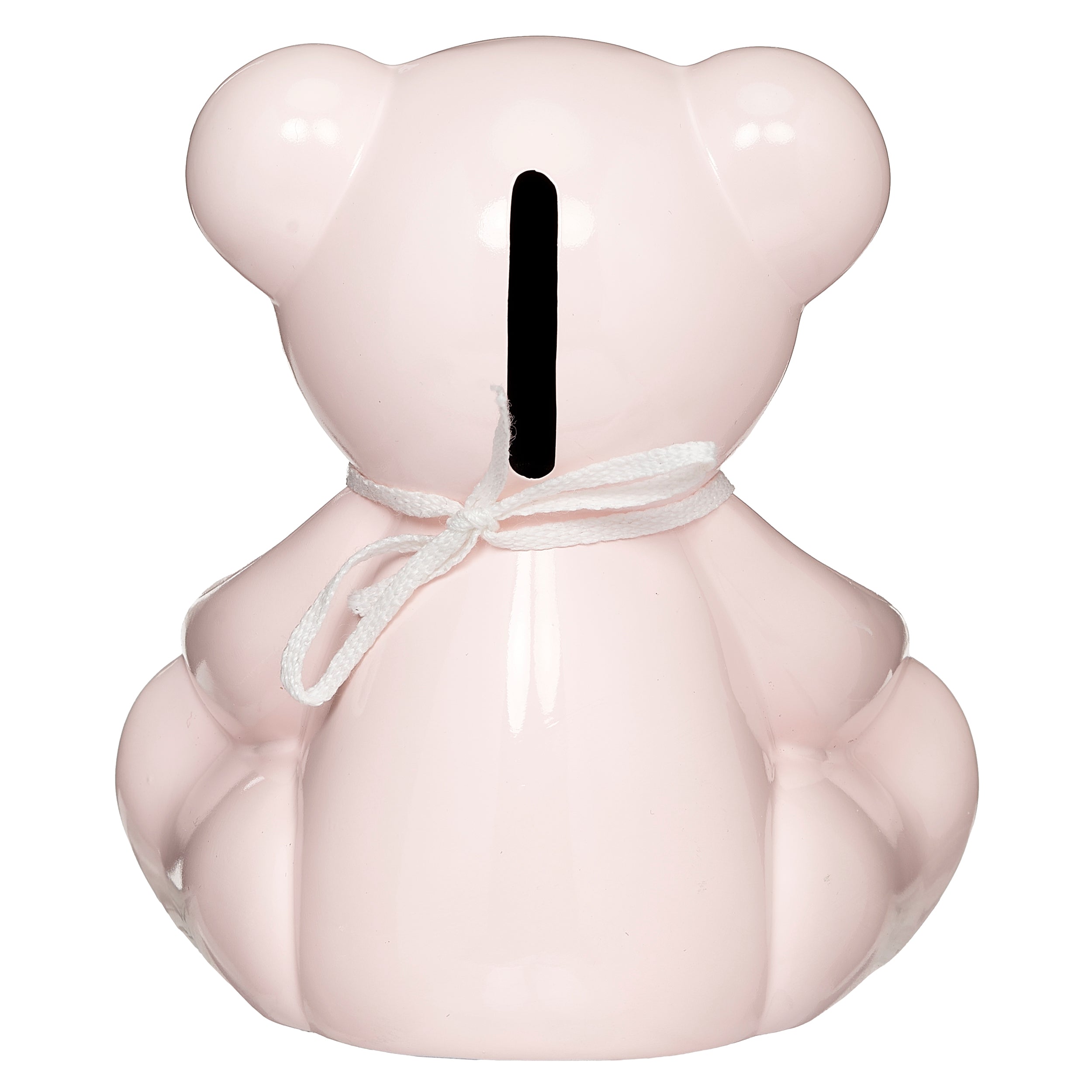 Caroline Collection Teddy Bear Bank with Cross Necklace