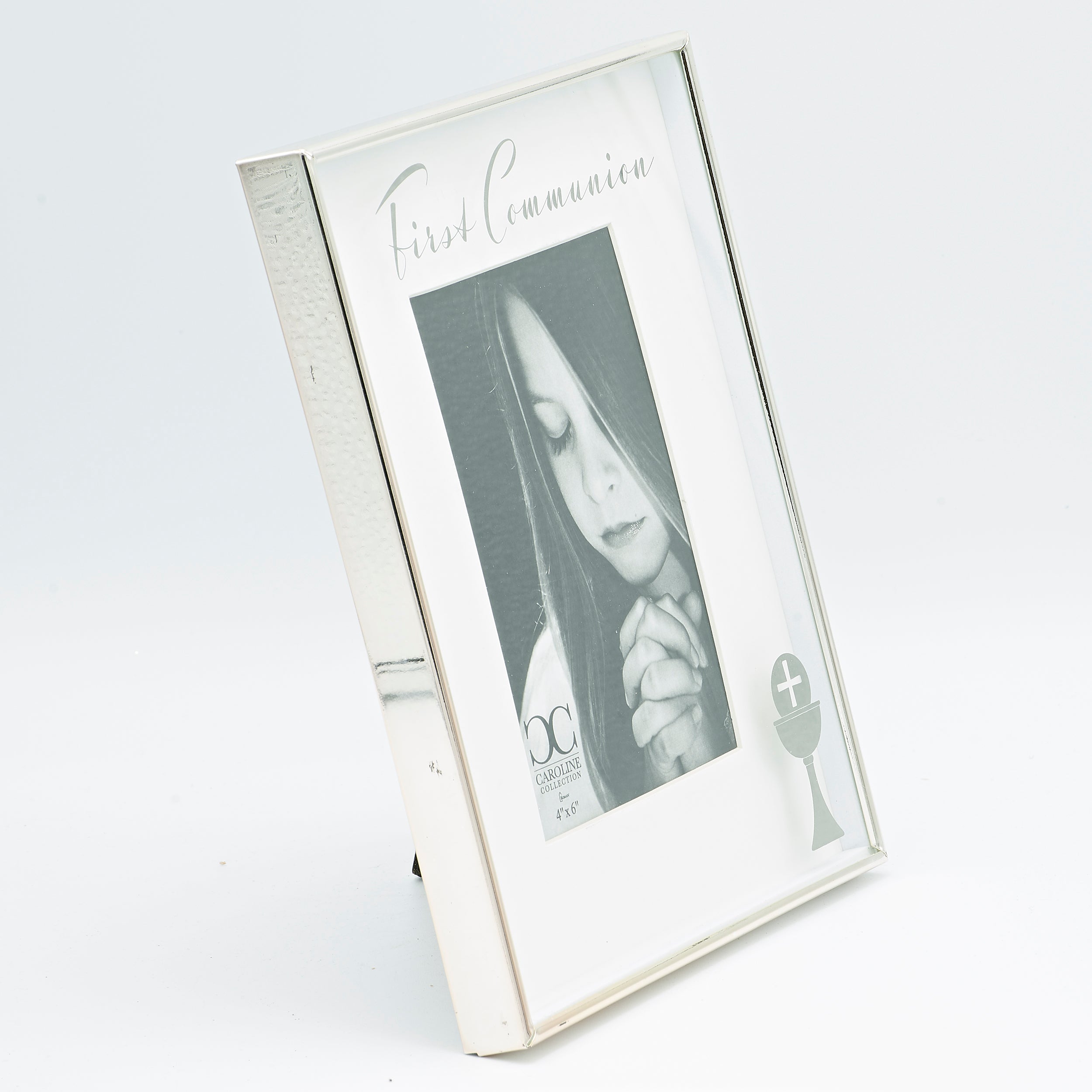 Caroline Collection First Communion Frame with Script & Chalice
