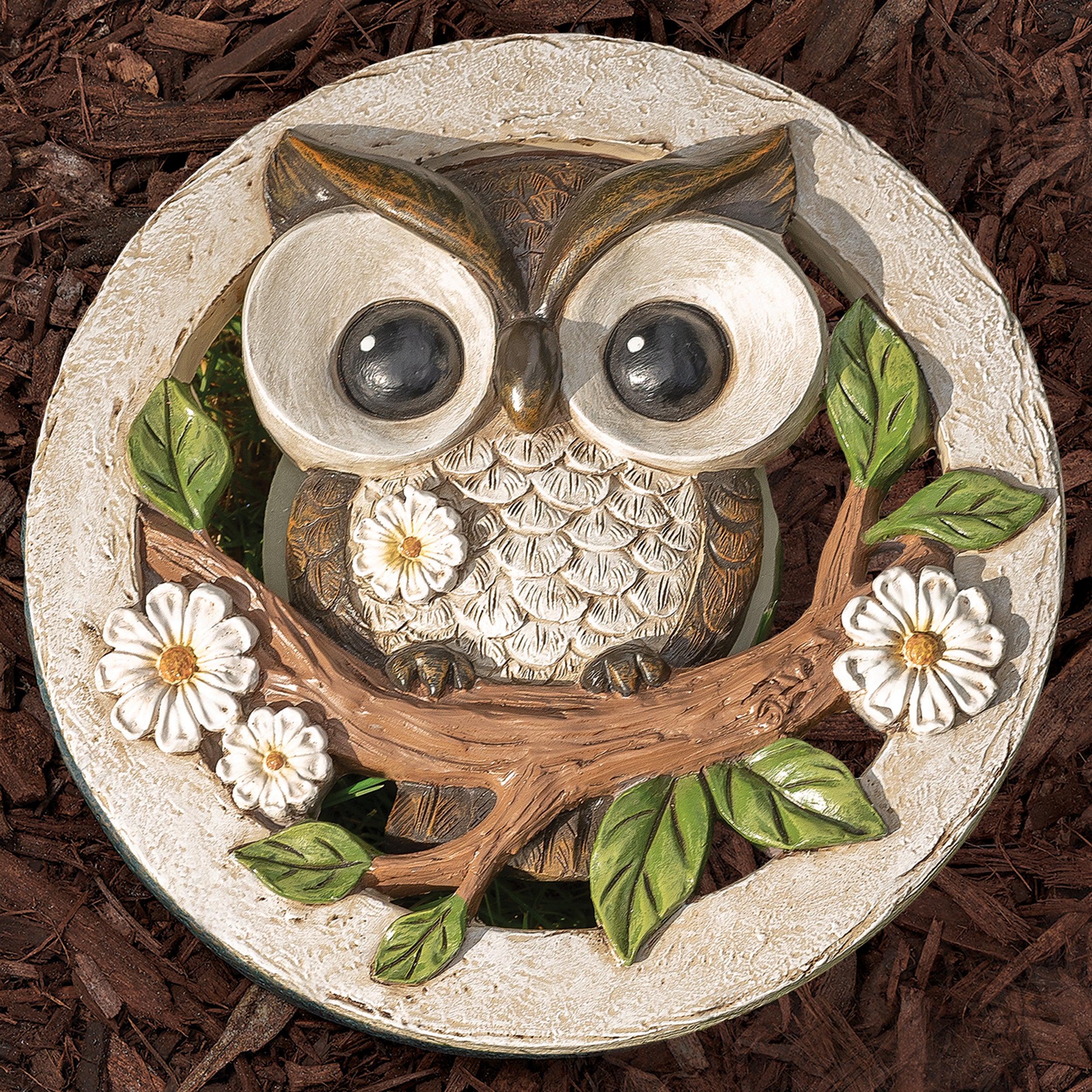 Wise Owl Garden Stone