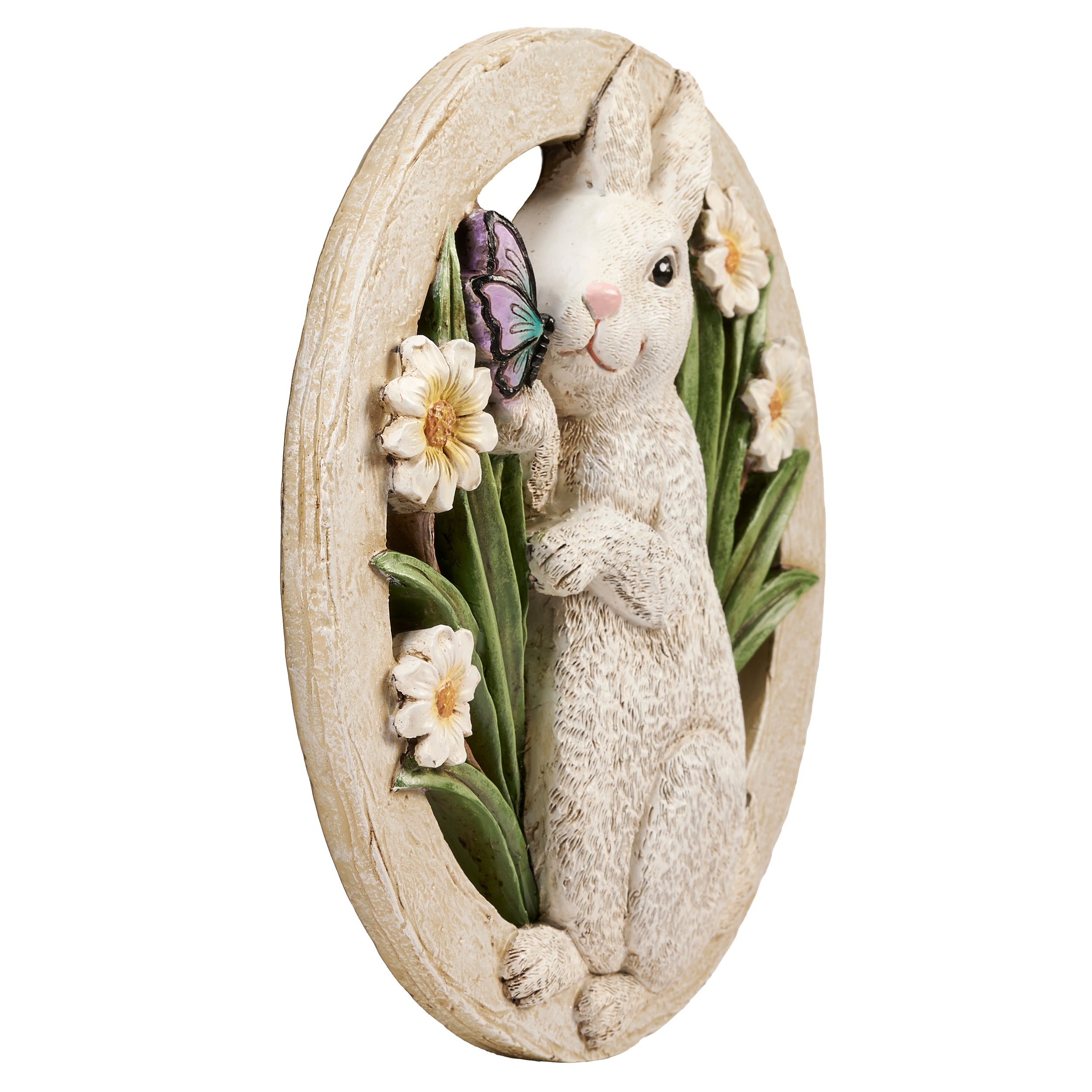 Bunny & Butterfly Garden Stone