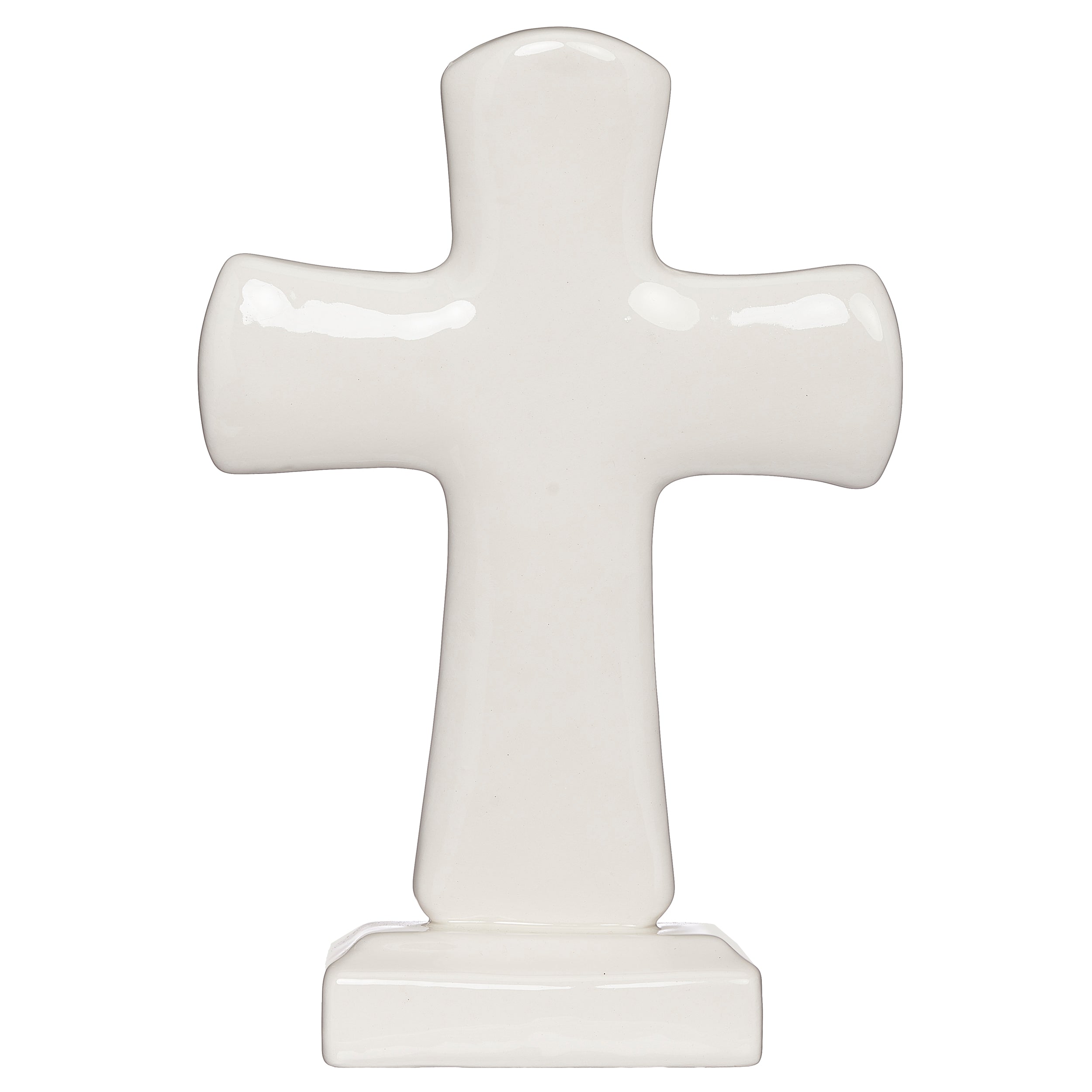 Love Is Patient Silver Scroll Table Cross