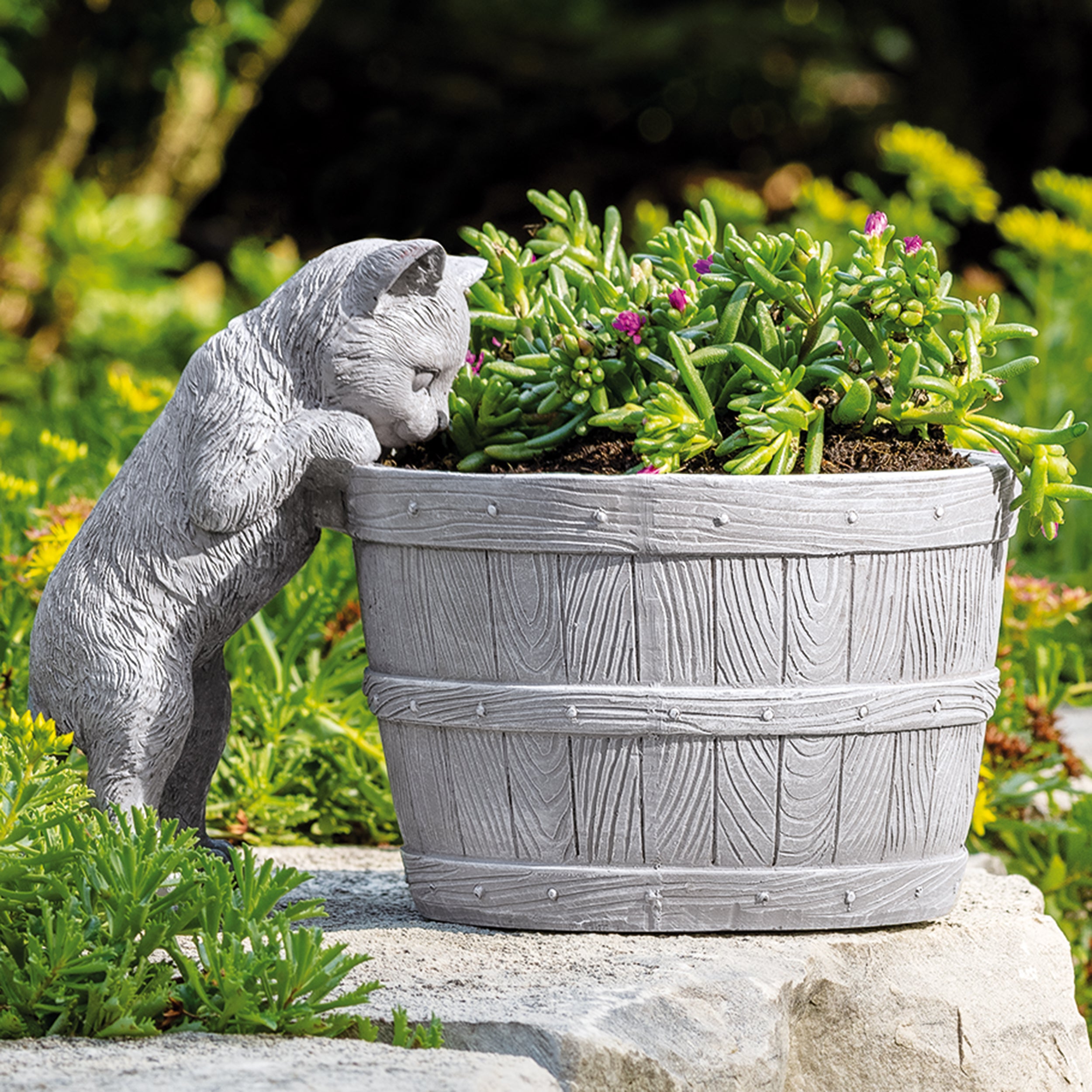 lovely planter Kitten Bucket Planter