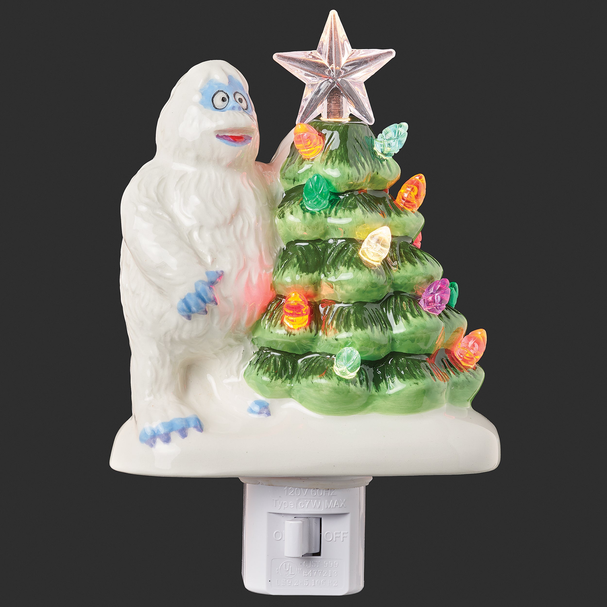 Rudolph - Bumble With Vintage Christmas Tree Night-Light