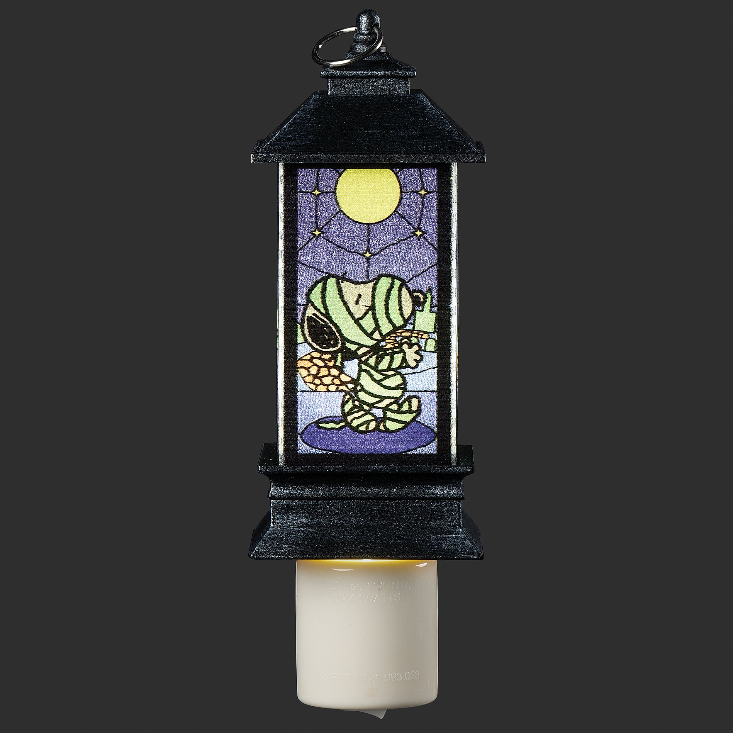 Peanuts Halloween Stained Glass Lantern Night-Light