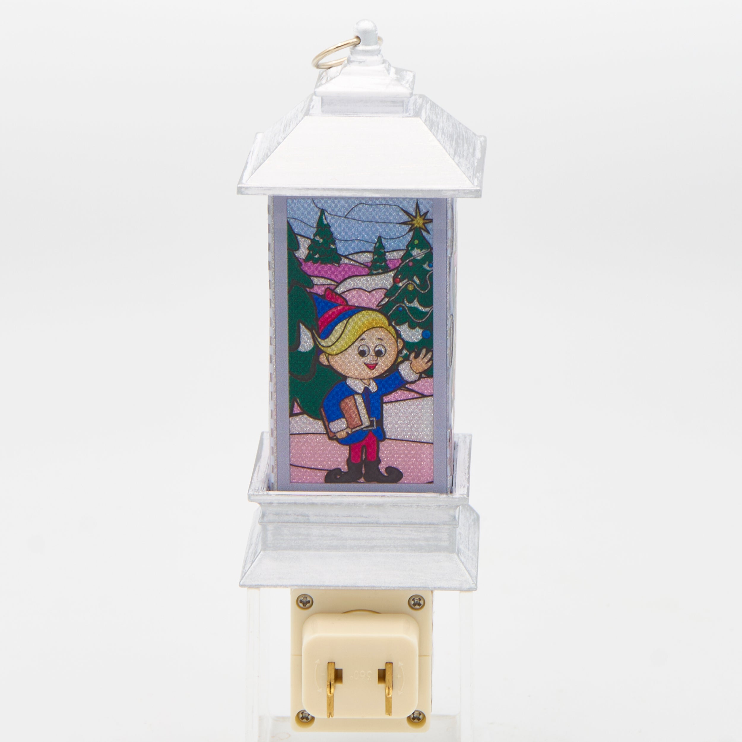 Rudolph and Hermey Lantern Night-Light