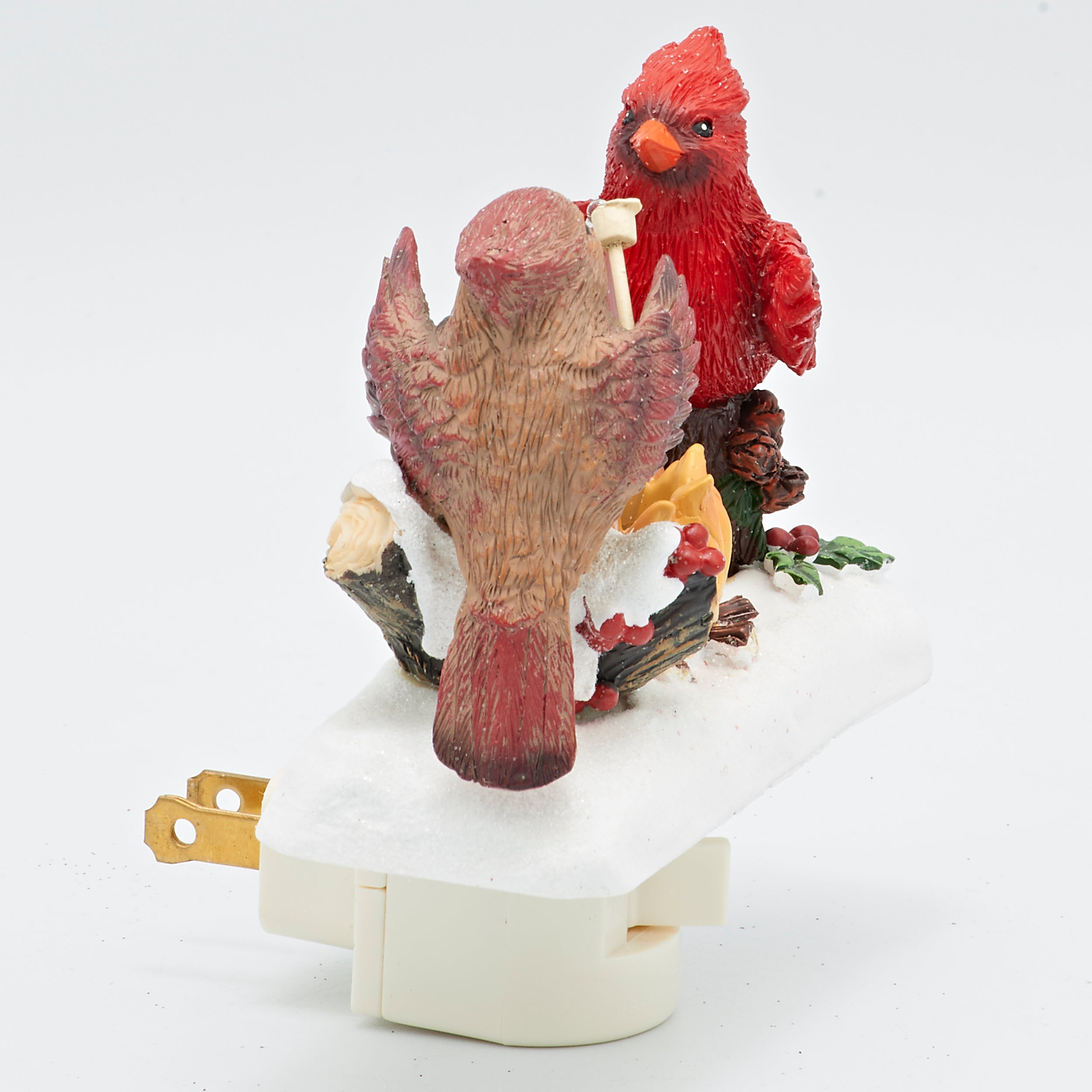 Roman Lights Cardinals Roasting Marshmallows Night-Light