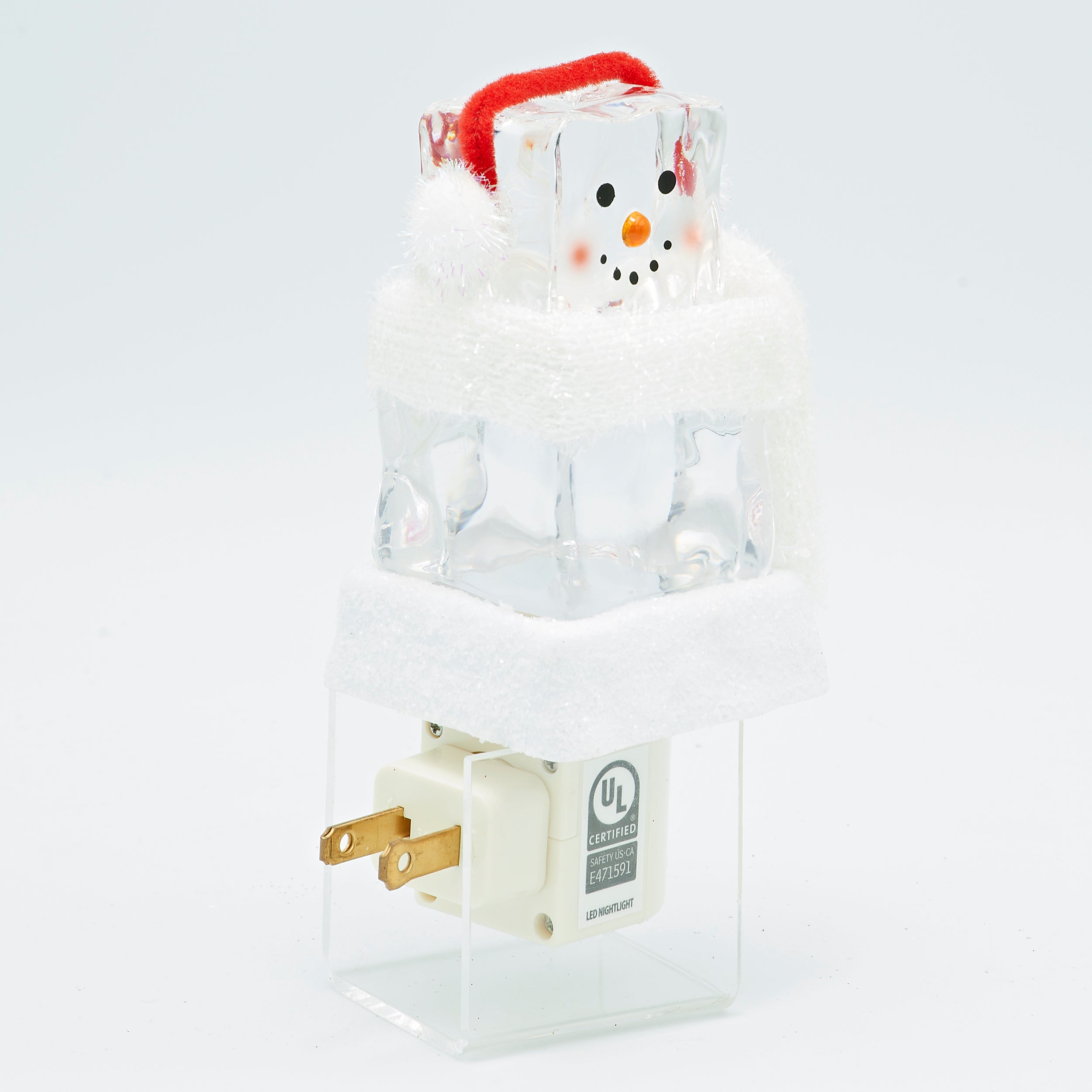 Roman Lights Icecube Snowman Night-Light