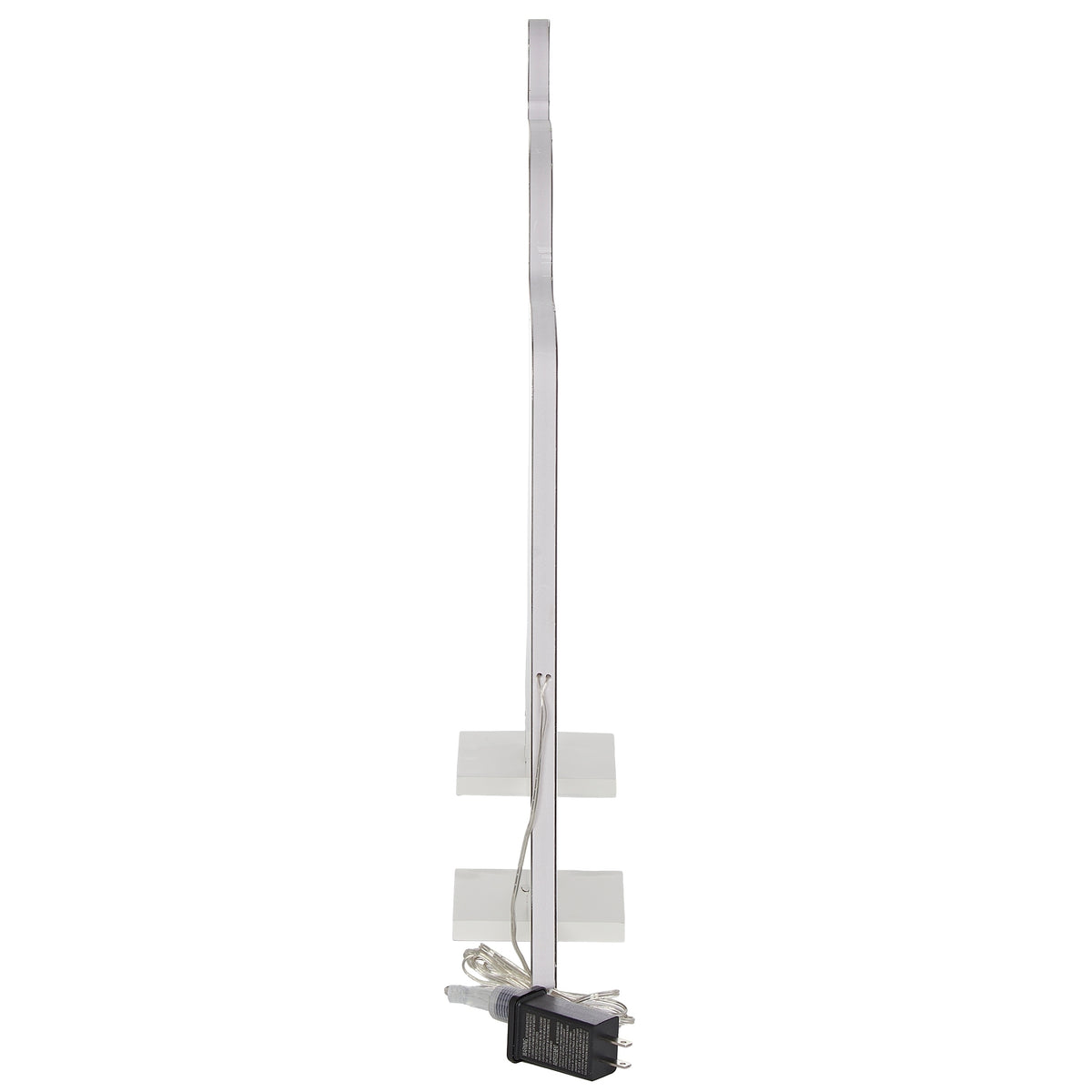 American Flag Eternity Light patriotic decoration, side profile view