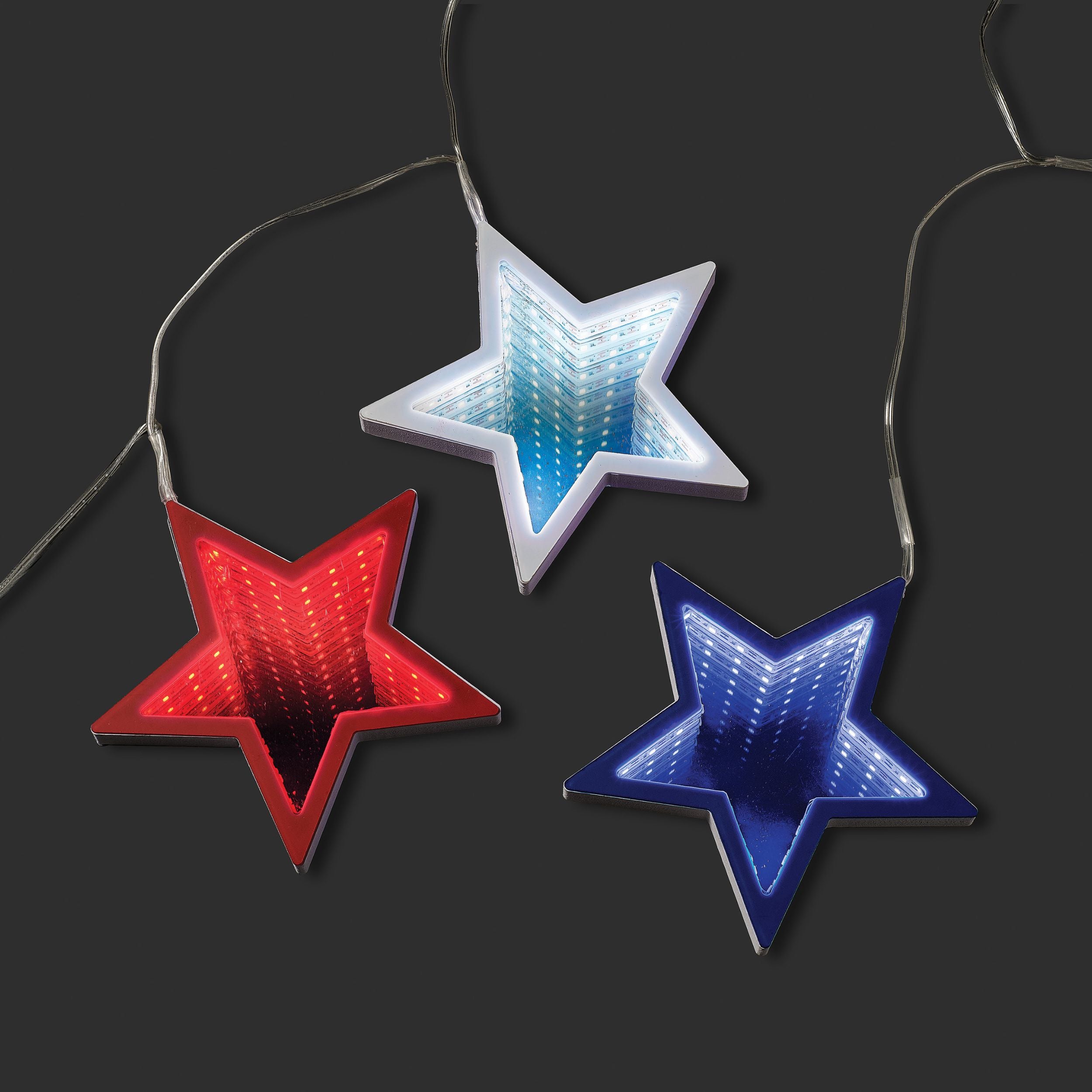 Roman Lights Star Eternity Garland