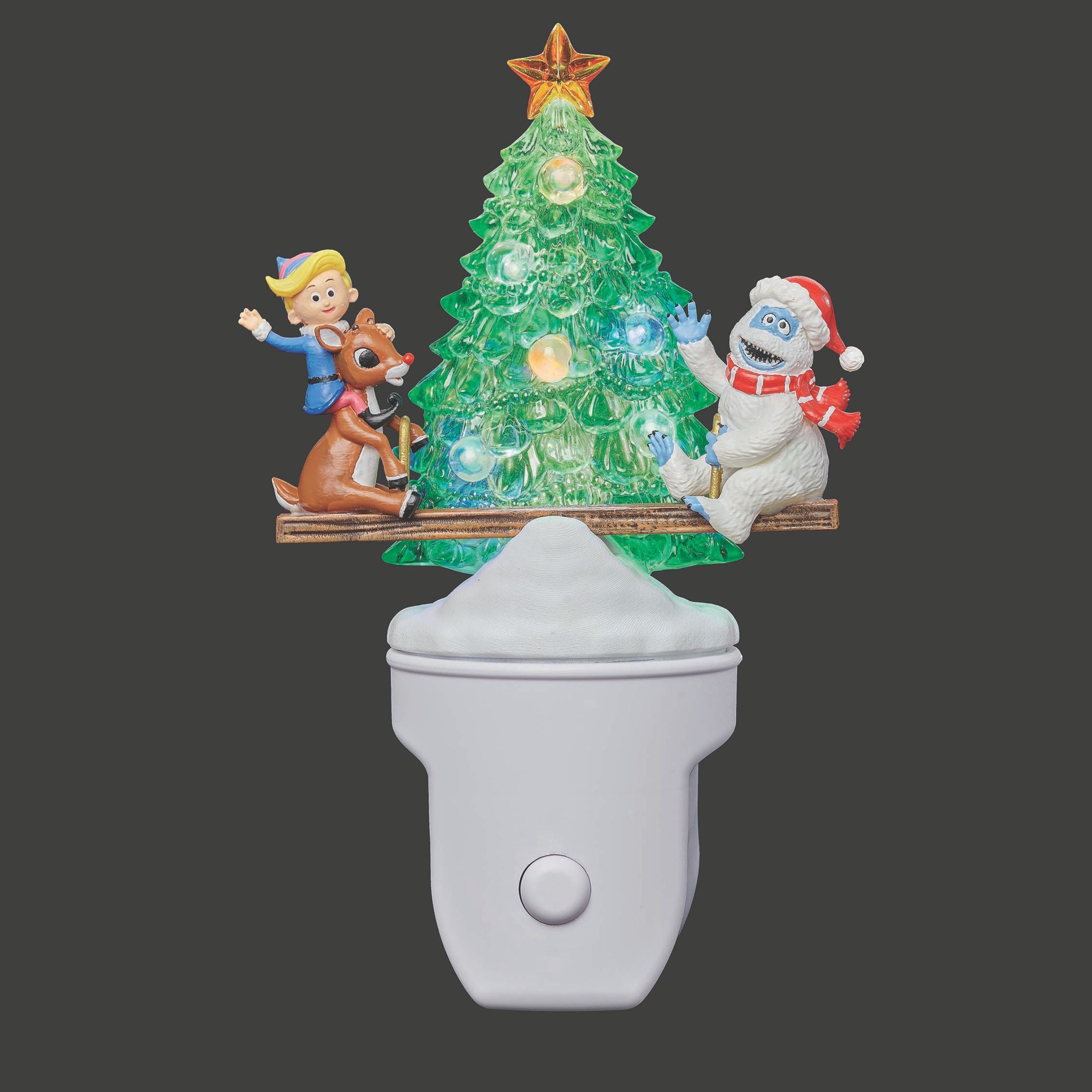 Roman Lights Rudolph & Friends Seesaw Night-Light