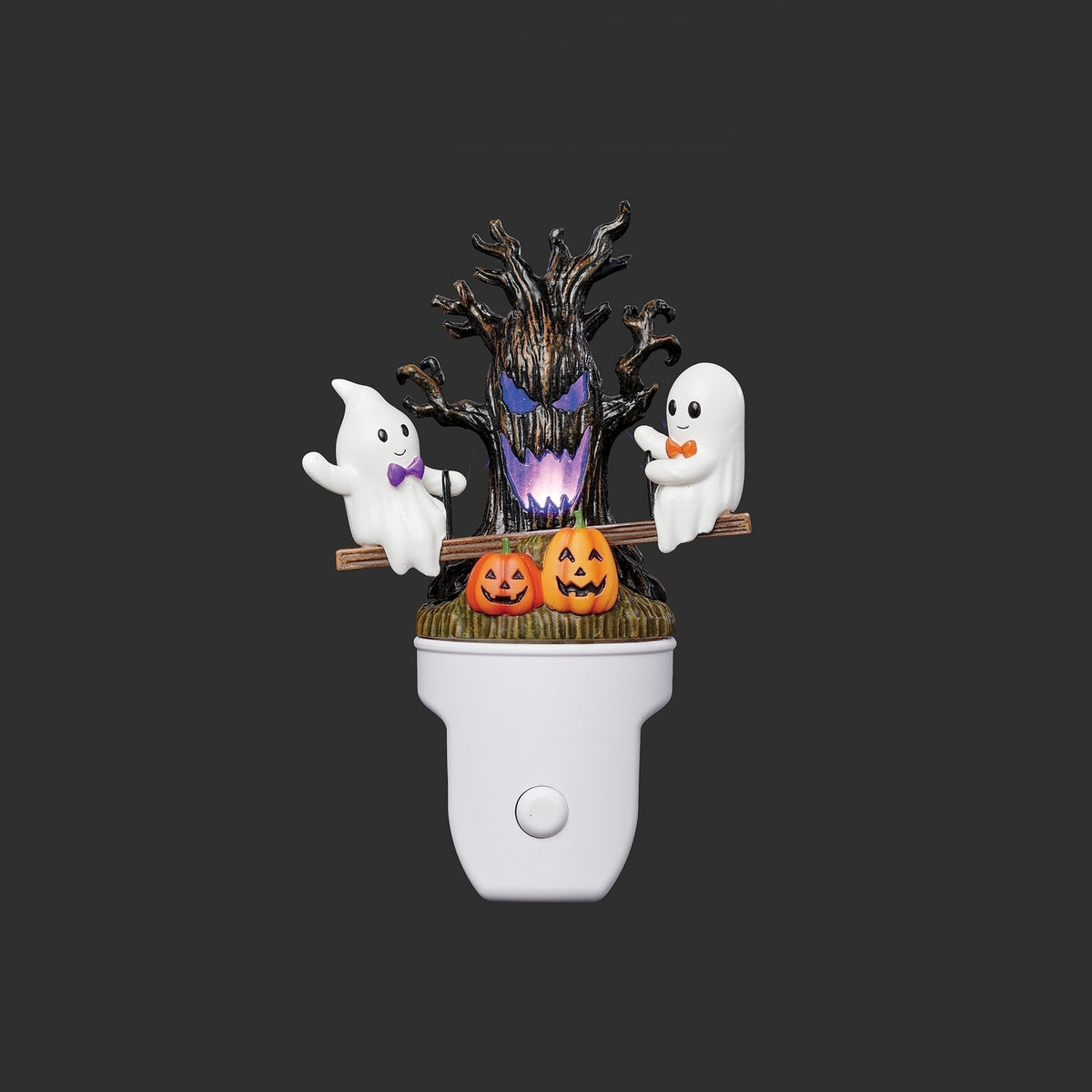 Roman Lights Ghosts on Seesaw Halloween Night-Light