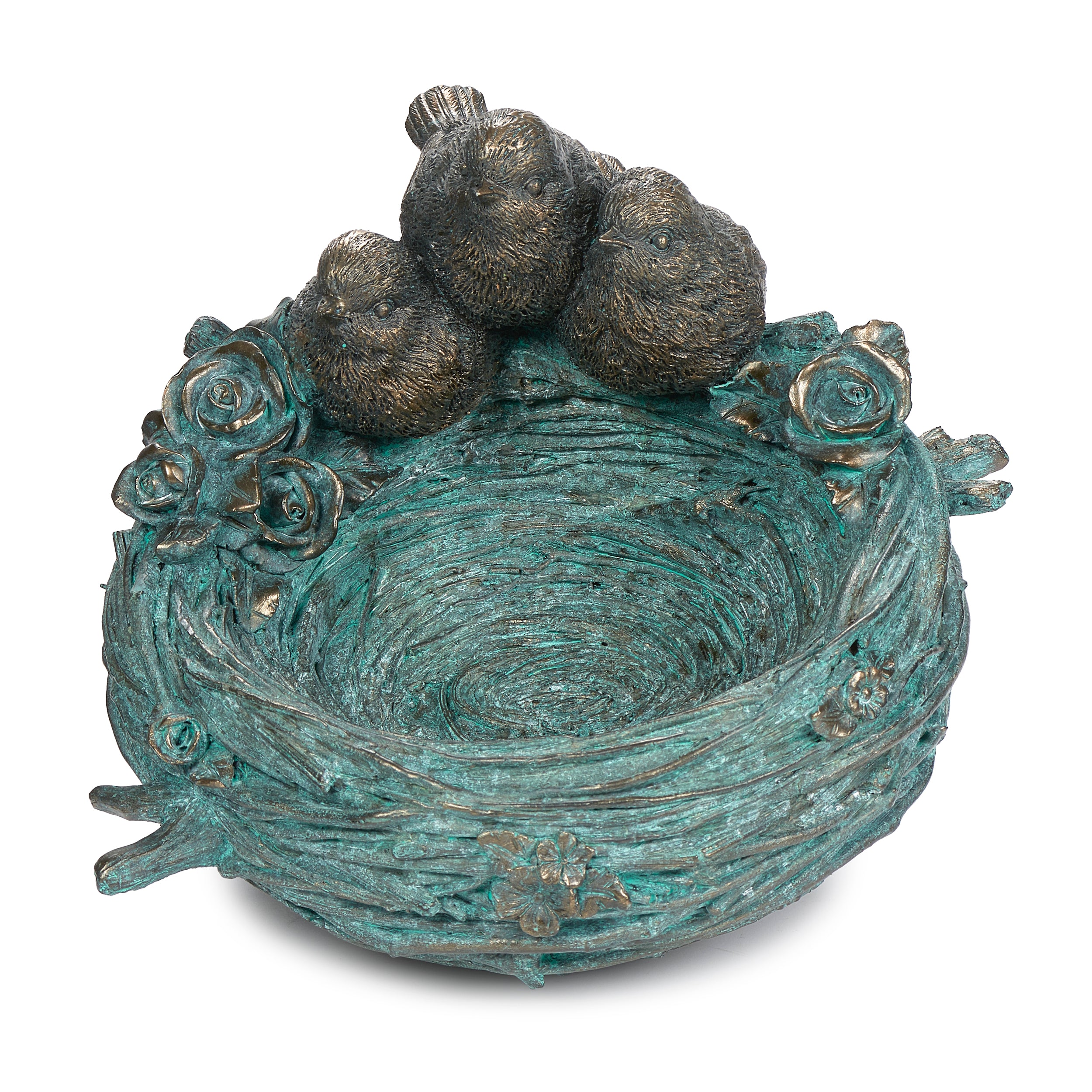 Three Birds Nest Bird Feeder