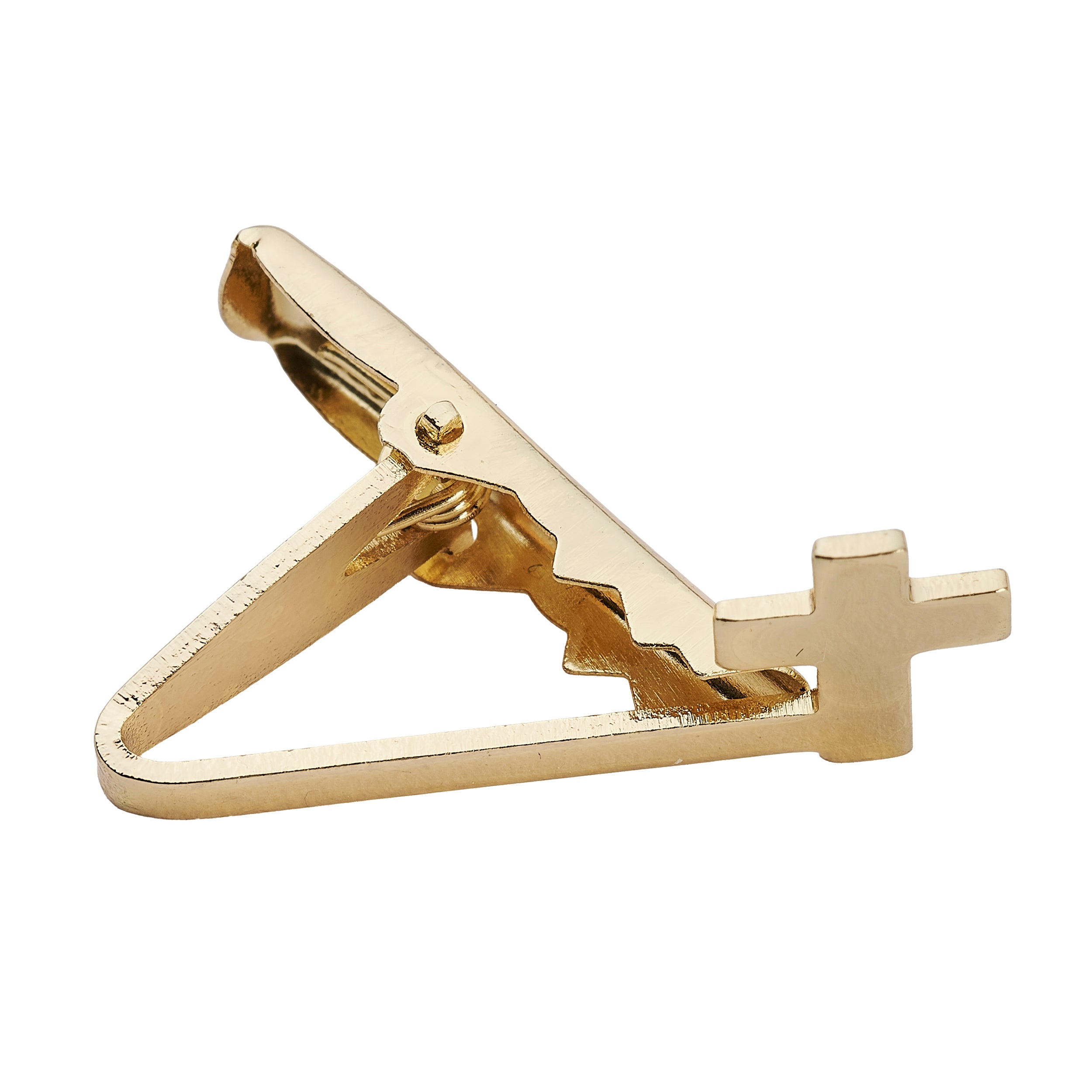 First Communion Cross Gold Tie Bar