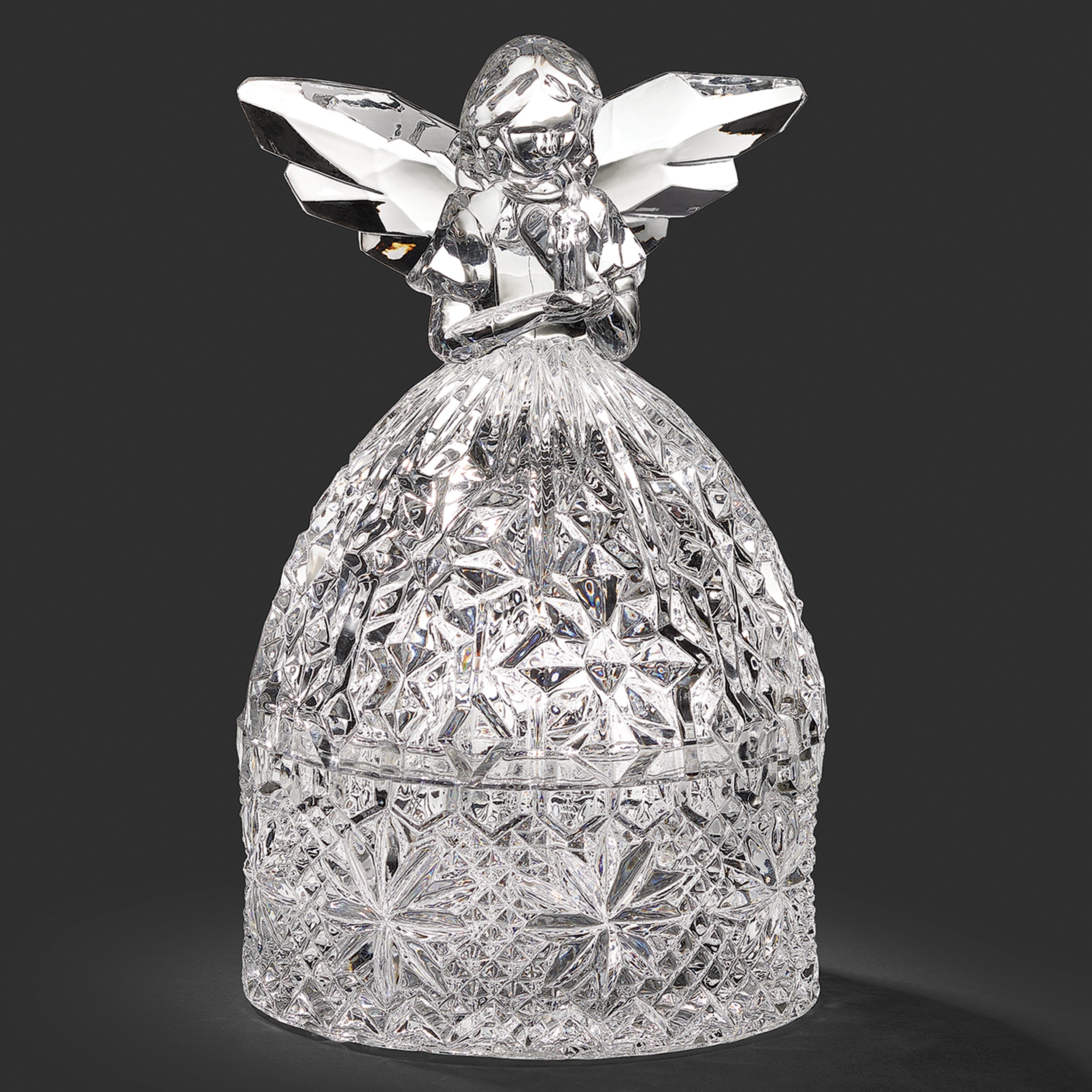 Faceted Angel Keepsake Box