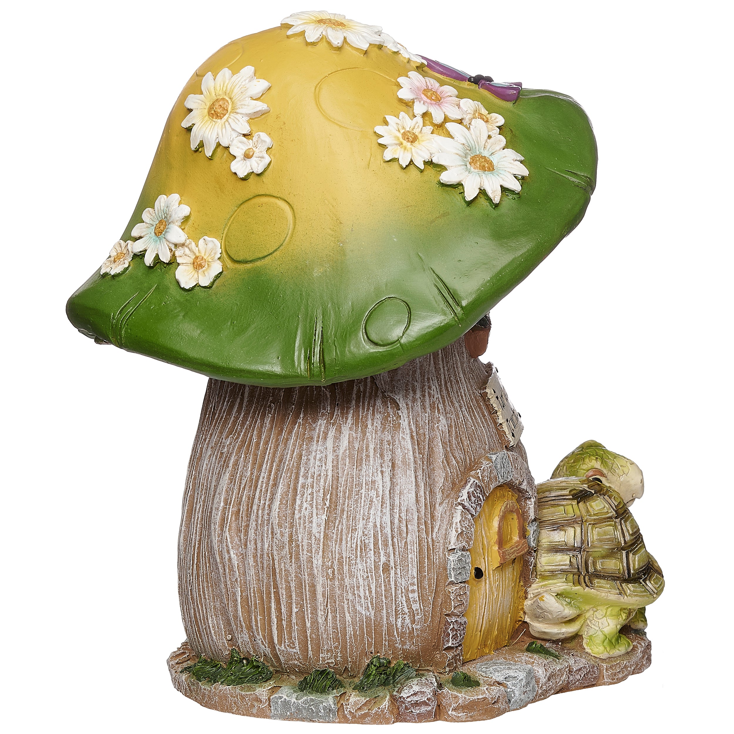 Turtleback Townhouse Mushroom House Garden Statue