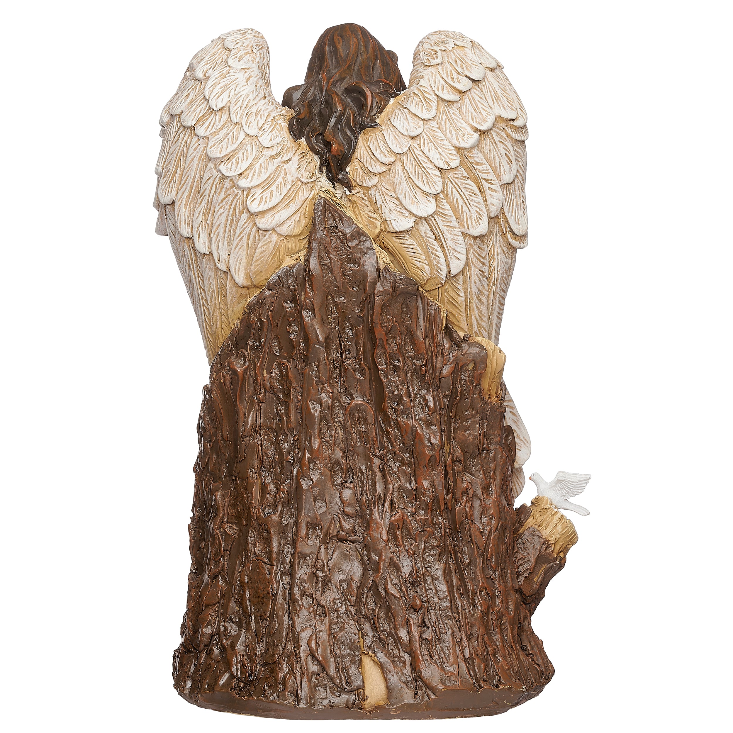Angel with Doves Garden Statue – Timber Tails Collection