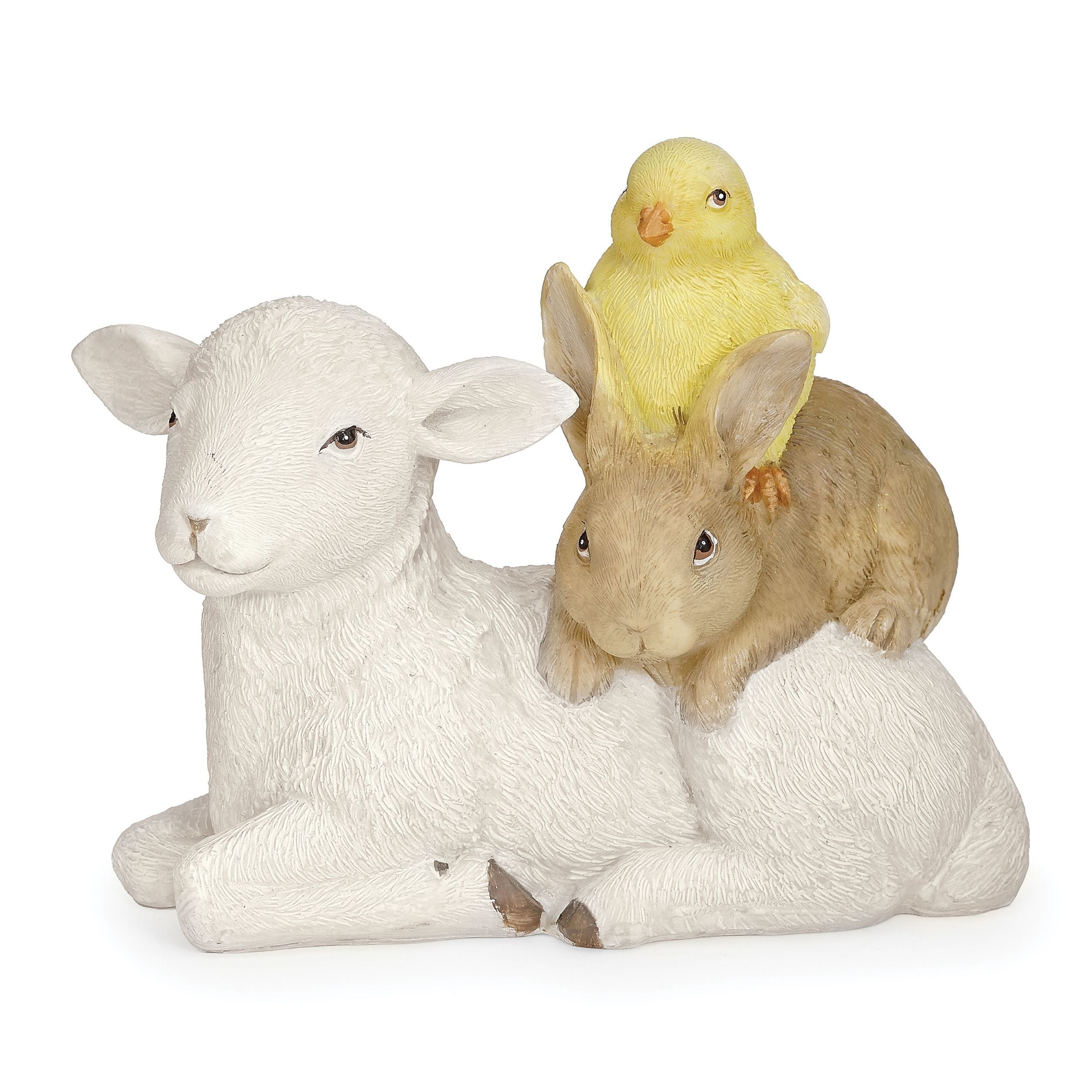 Bunny, Chick & Lamb Figure