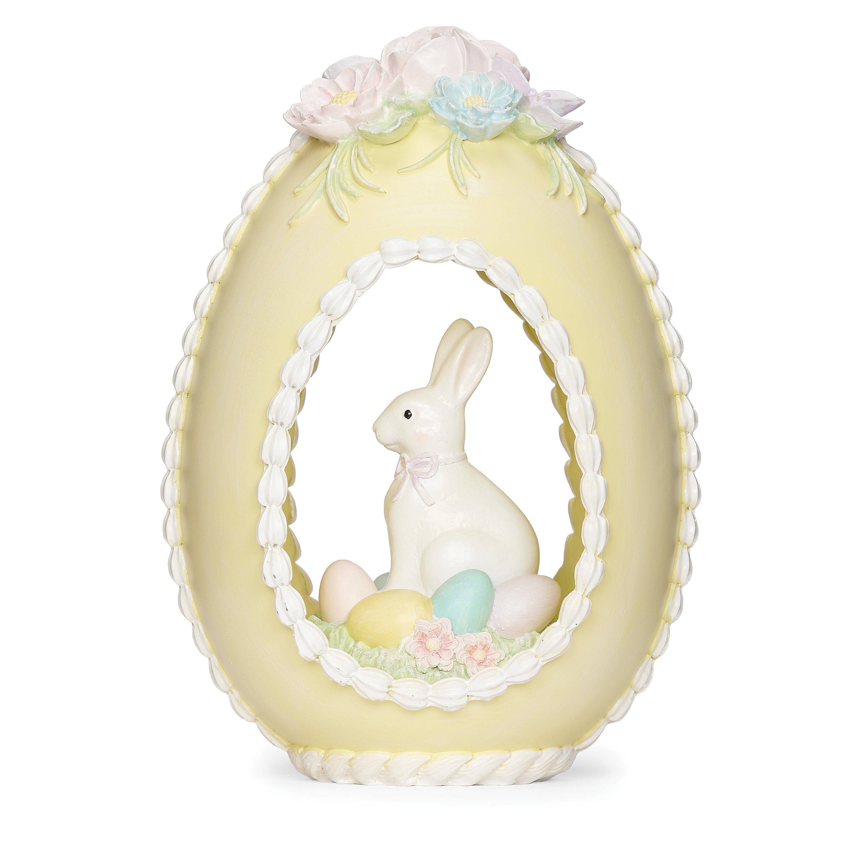Easter Sugar Egg Figure with Bunny