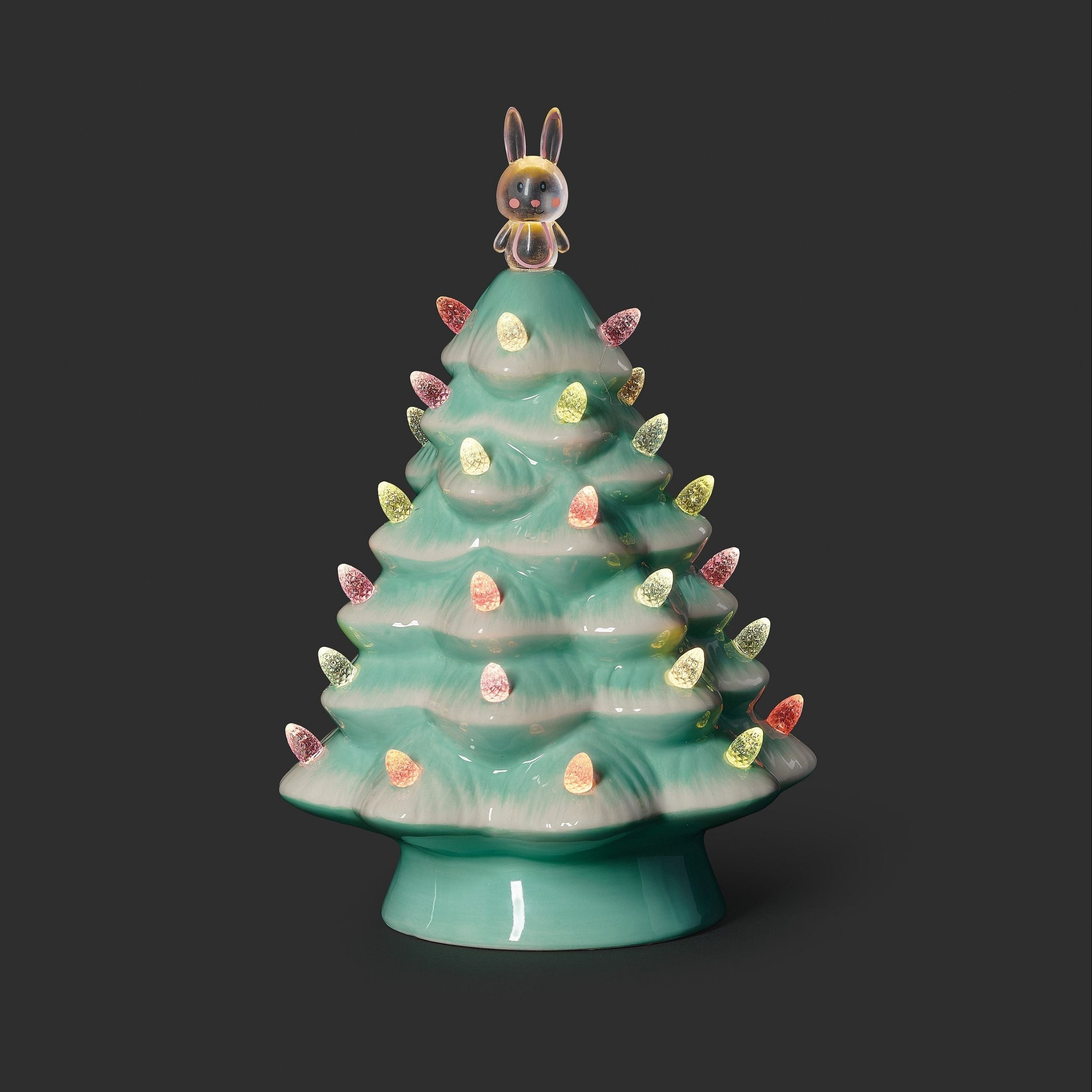 Lighted Vintage Easter Tree