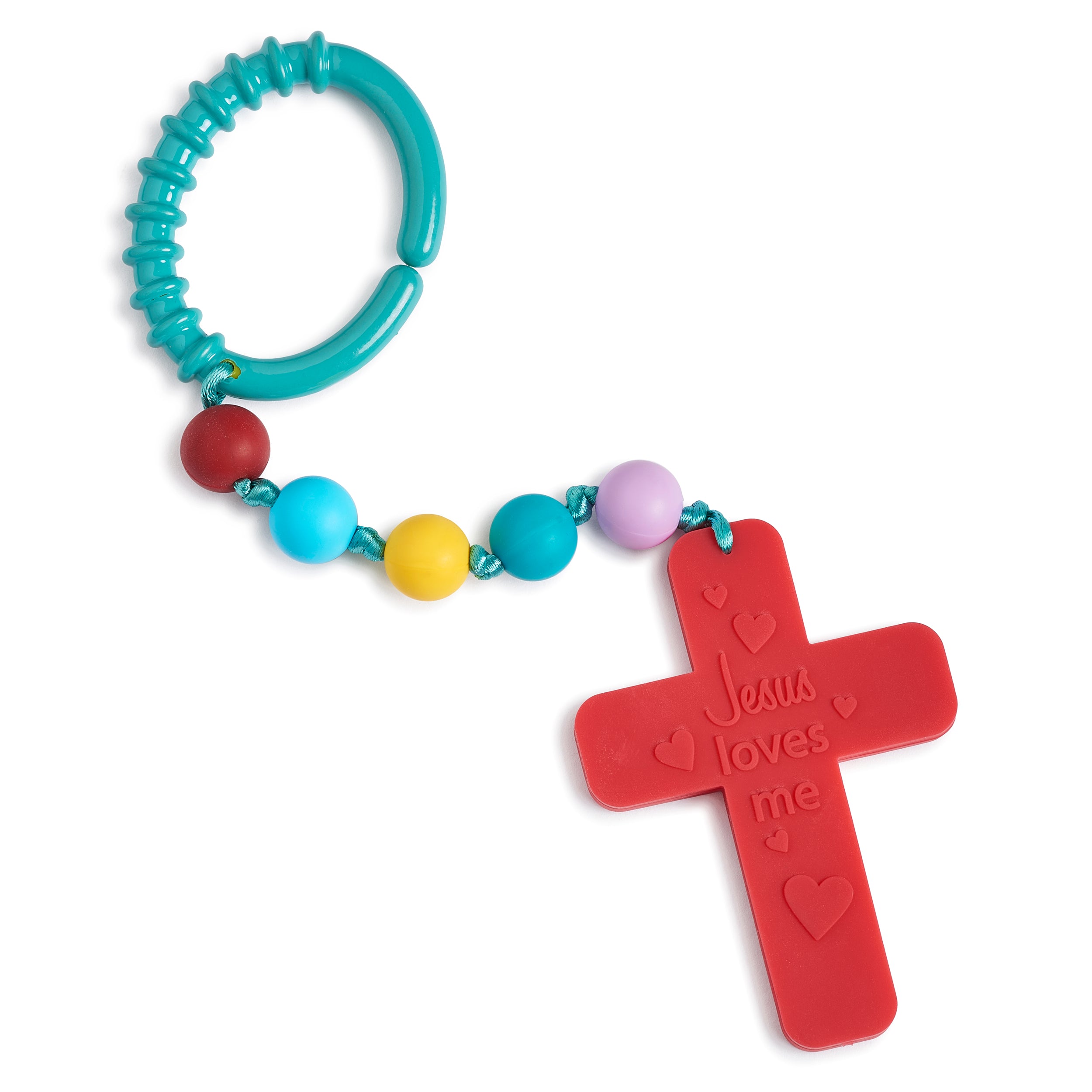 Jesus Loves Me Cross and Blessing Beads To-Go