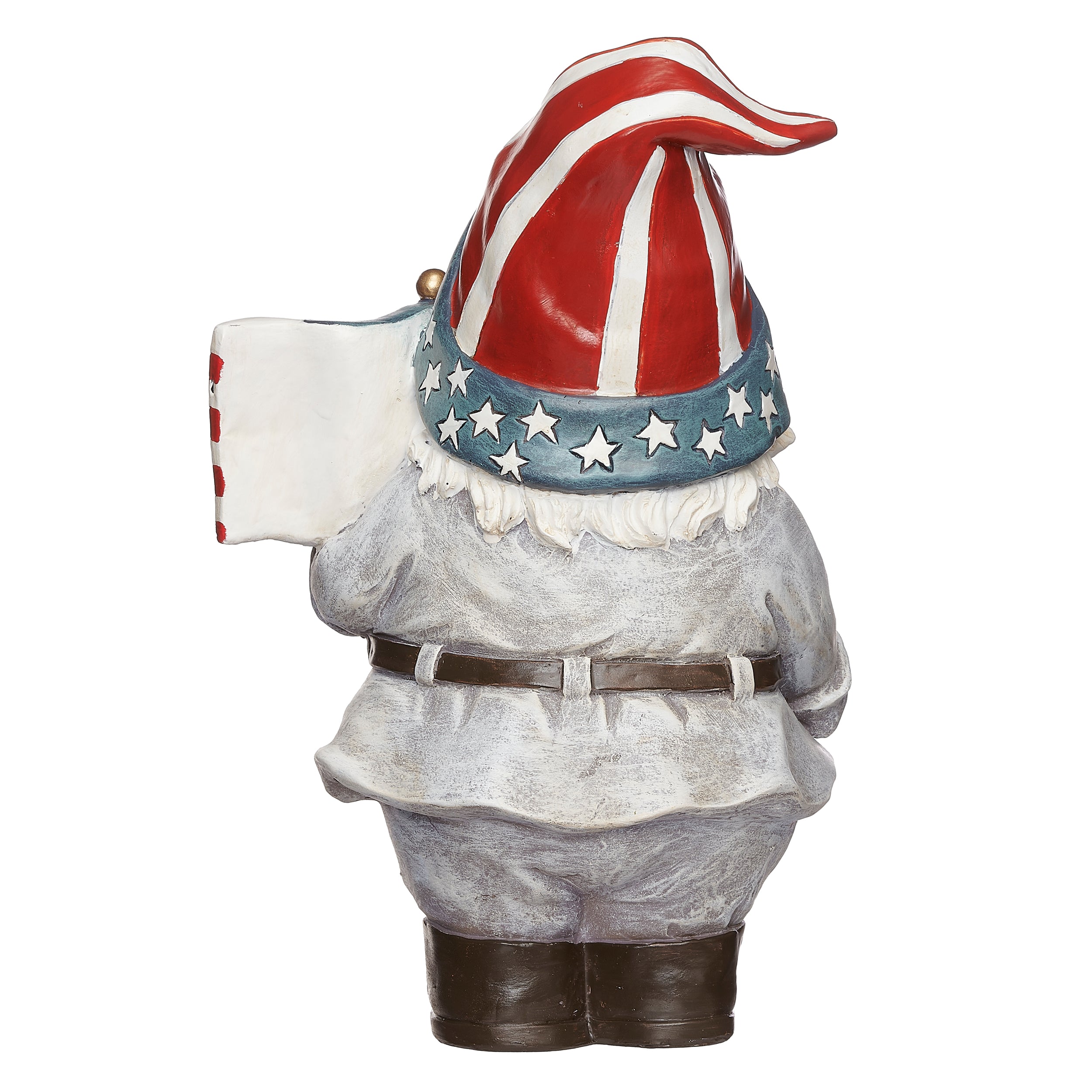 Patriotic Gnome Garden Statue