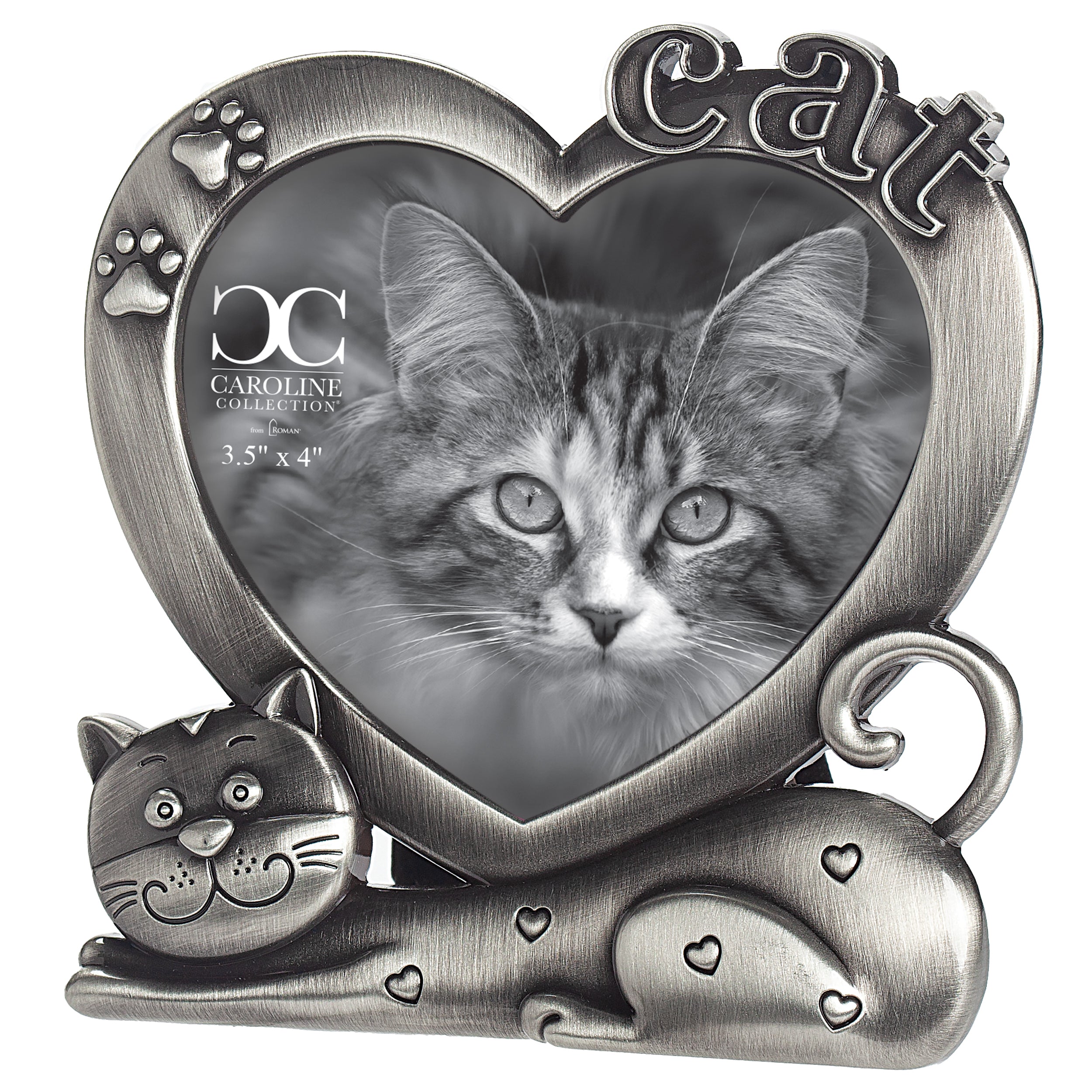 Caroline Collection Cat Heart Frame