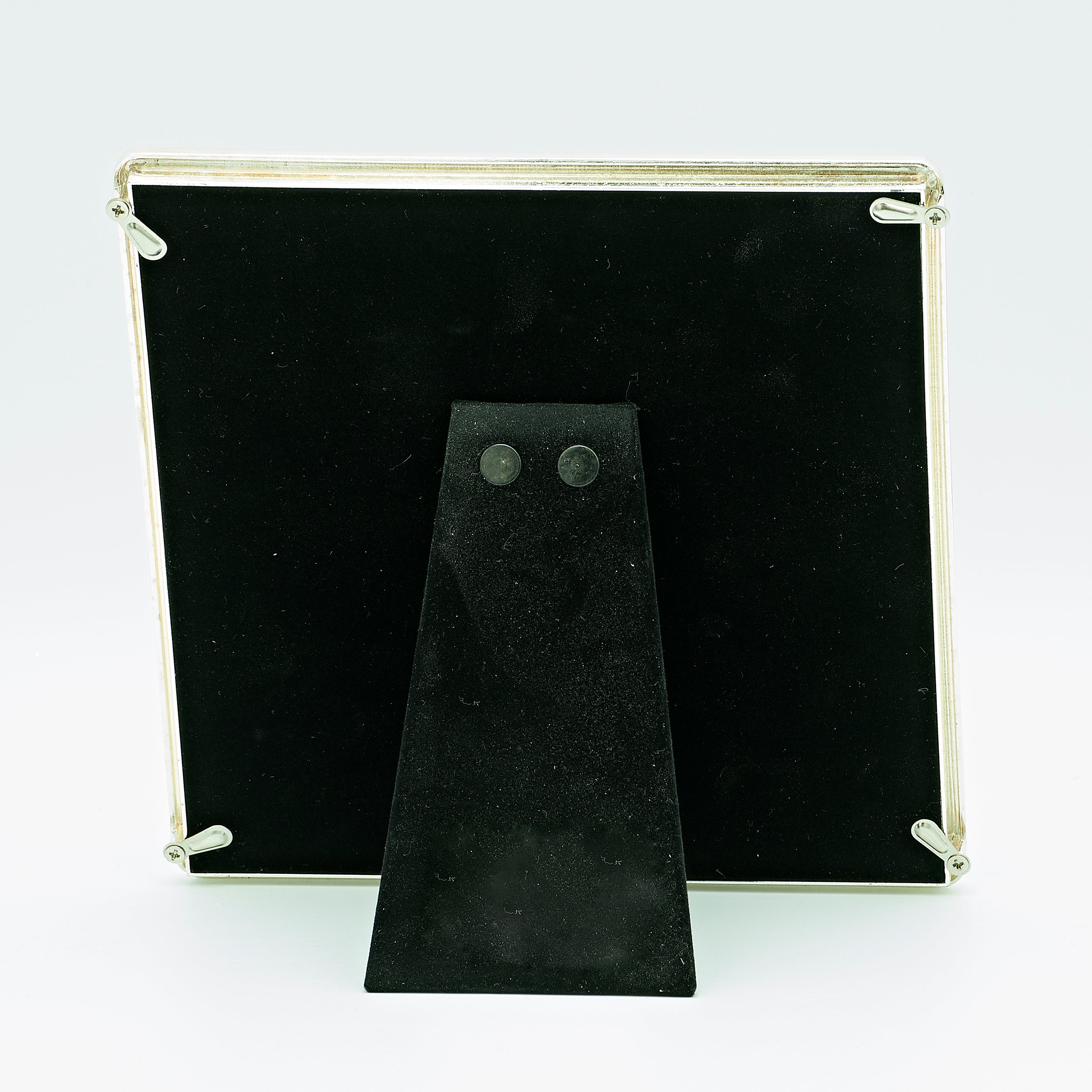 Caroline Collection Confirmation Frame with Black Cross & Dove