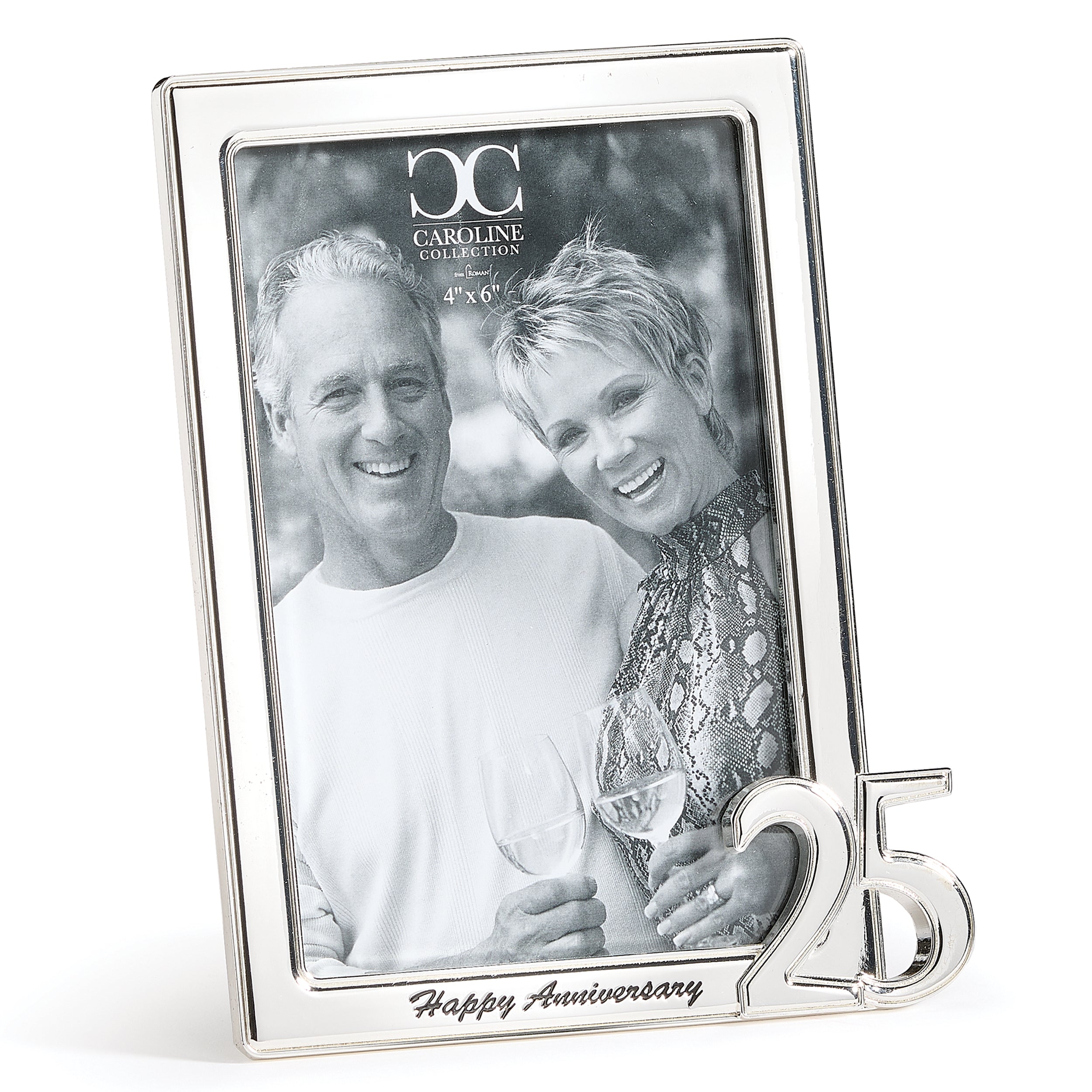 Caroline Collection 25th "Happy Anniversary" Frame