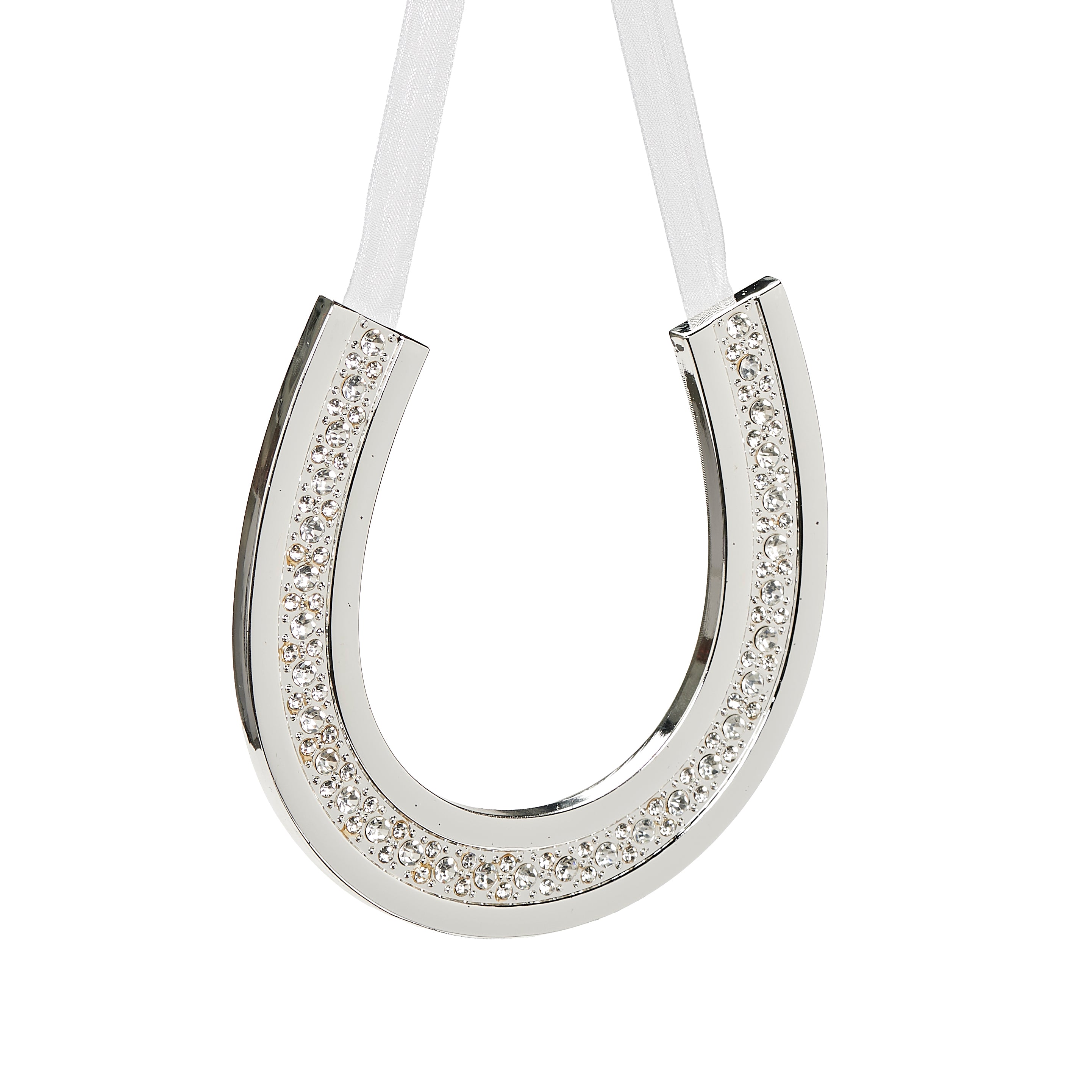 Lucky Horseshoe Hanger with Sparkling Stones