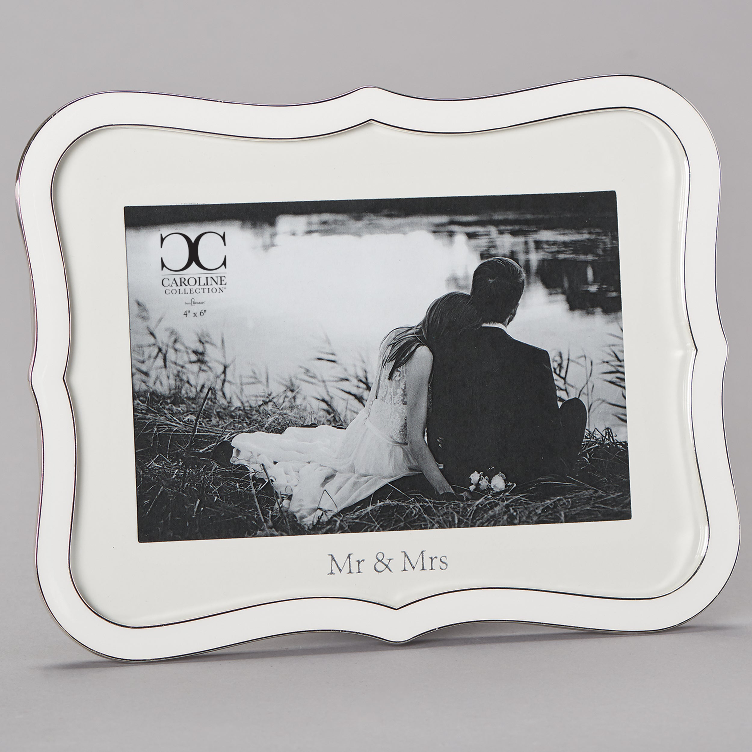 Caroline Collection Mr & Mrs Wedding Photo Frame