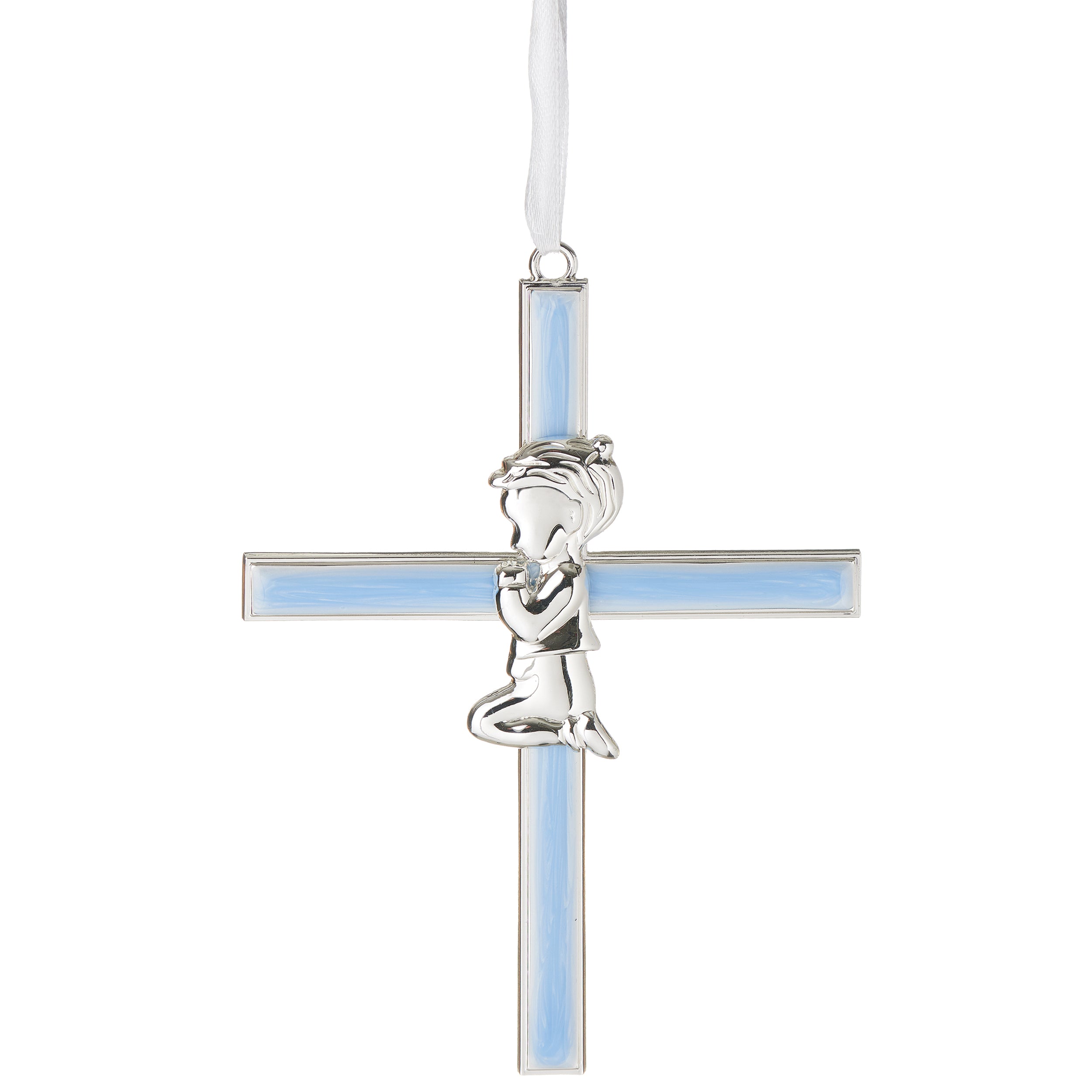 Caroline Collection Praying Child Metal Cross