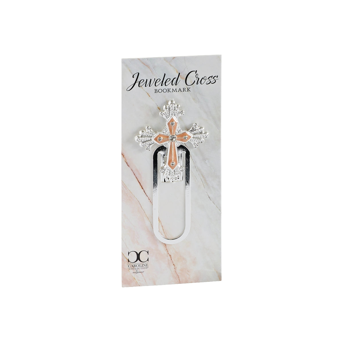 September birthstone cross bookmark in Caroline Collection gift packaging