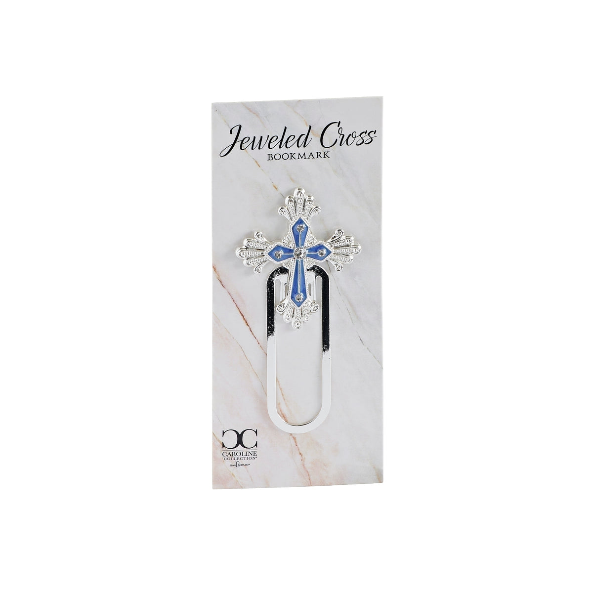 November birthstone cross bookmark in Caroline Collection gift packaging