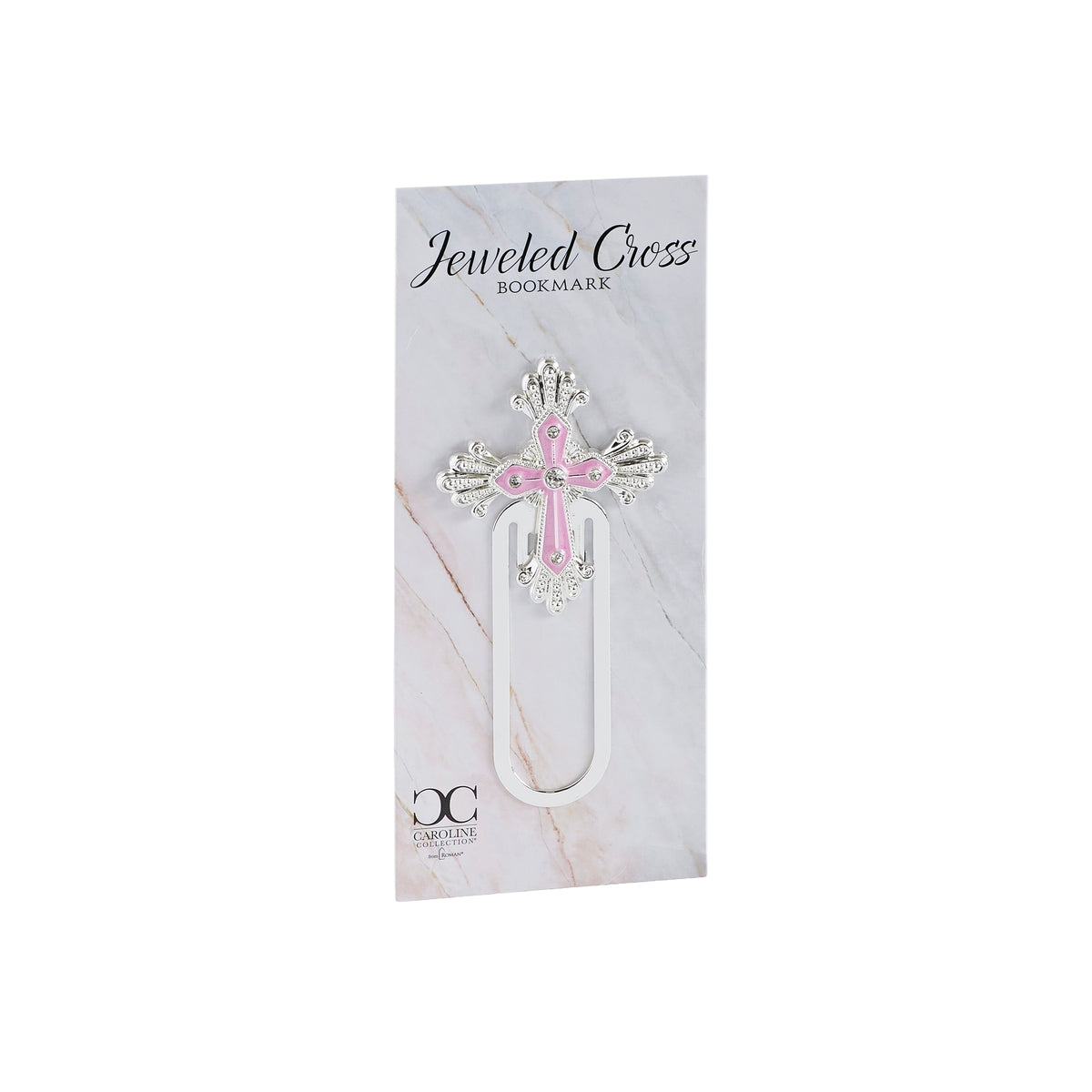 December birthstone cross bookmark in Caroline Collection gift packaging