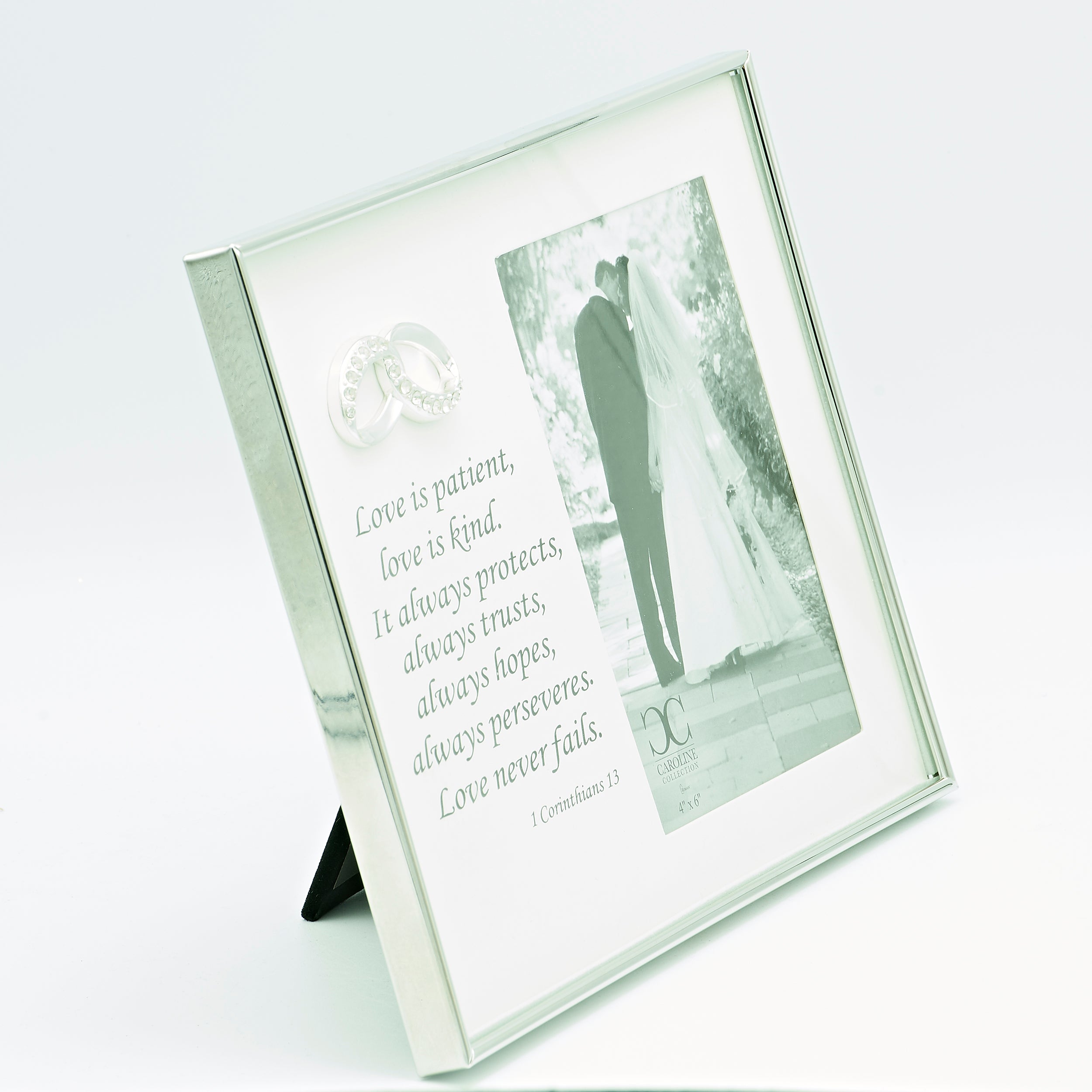 Caroline Collection "Love Is Patient" Wedding Frame